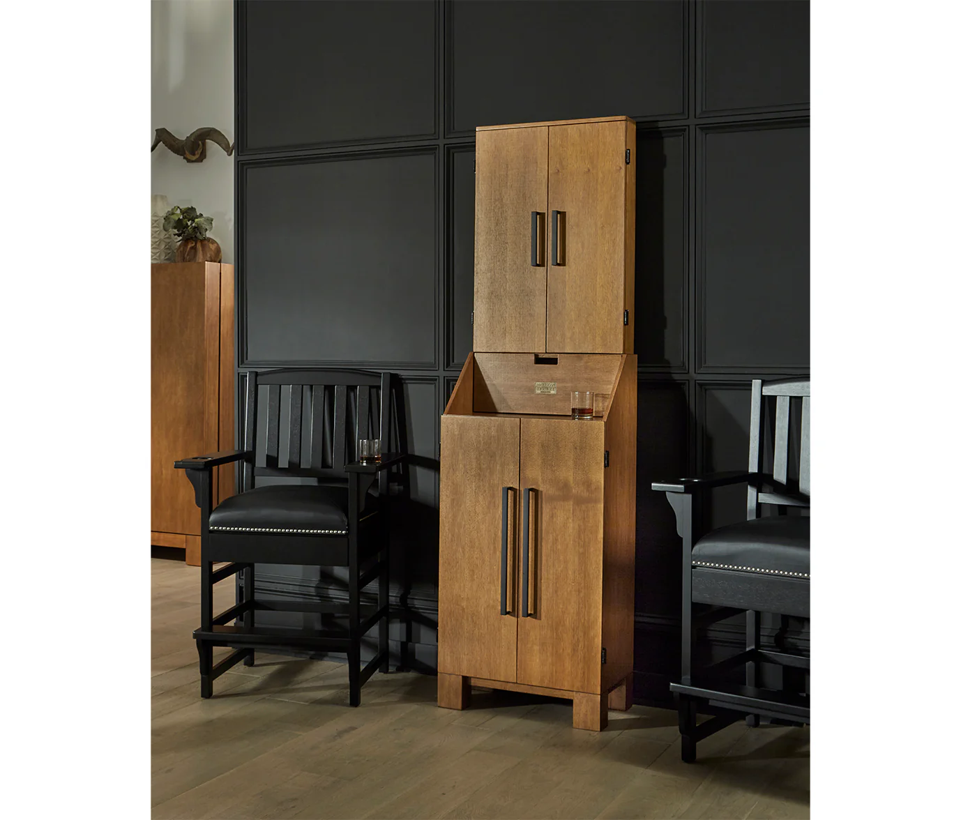 American Heritage Alta Standup Dartboard Cabinet - Image 4
