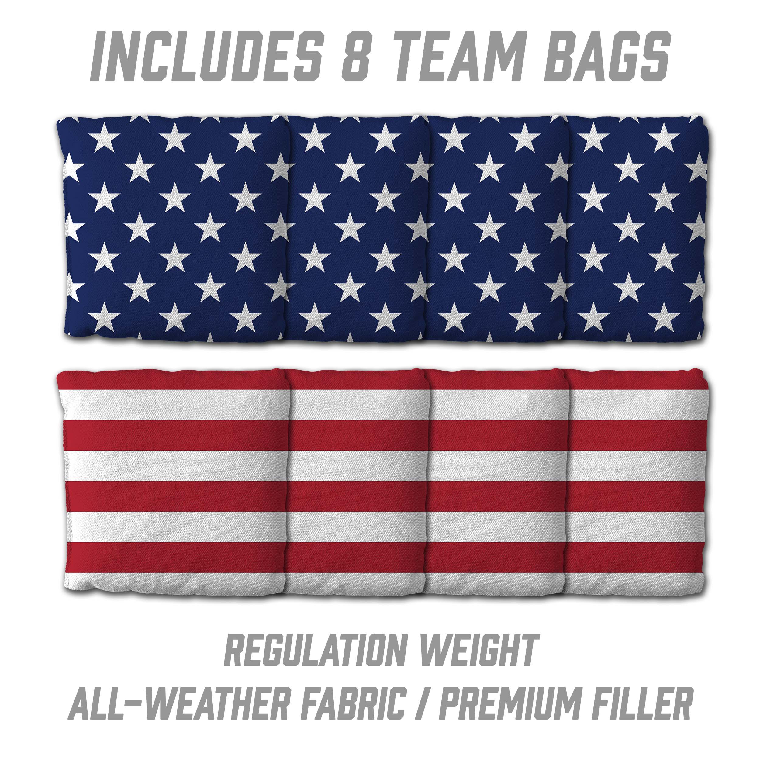 American Flag 2x3 Cornhole Boards - Image 3