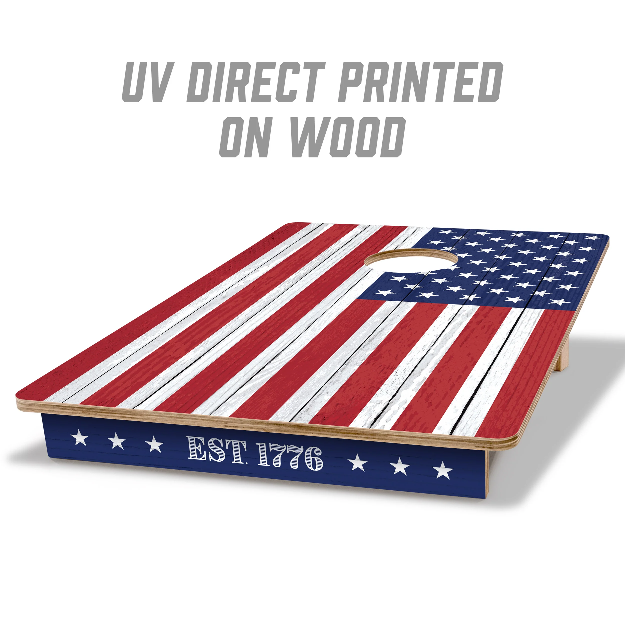 American Flag 2x3 Cornhole Boards - Image 5