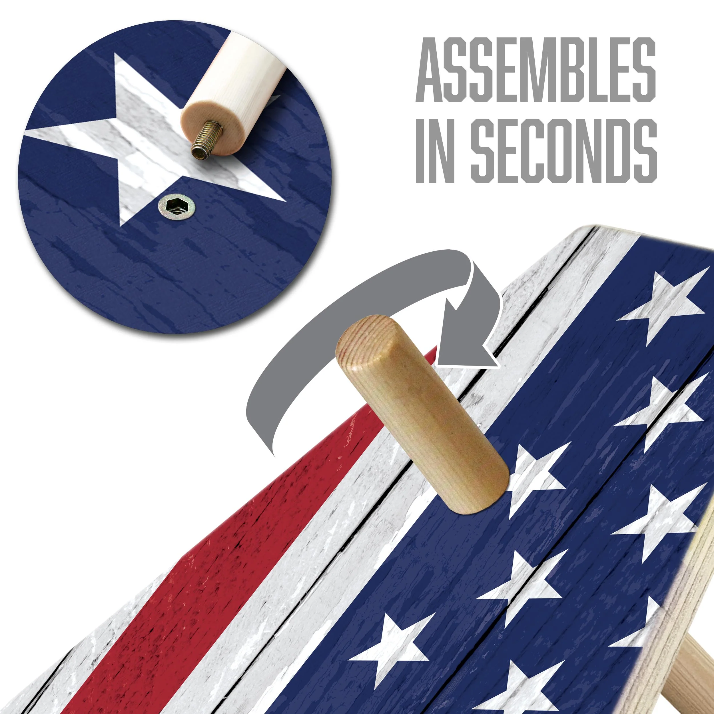 American Flag RingBag Toss - Image 3