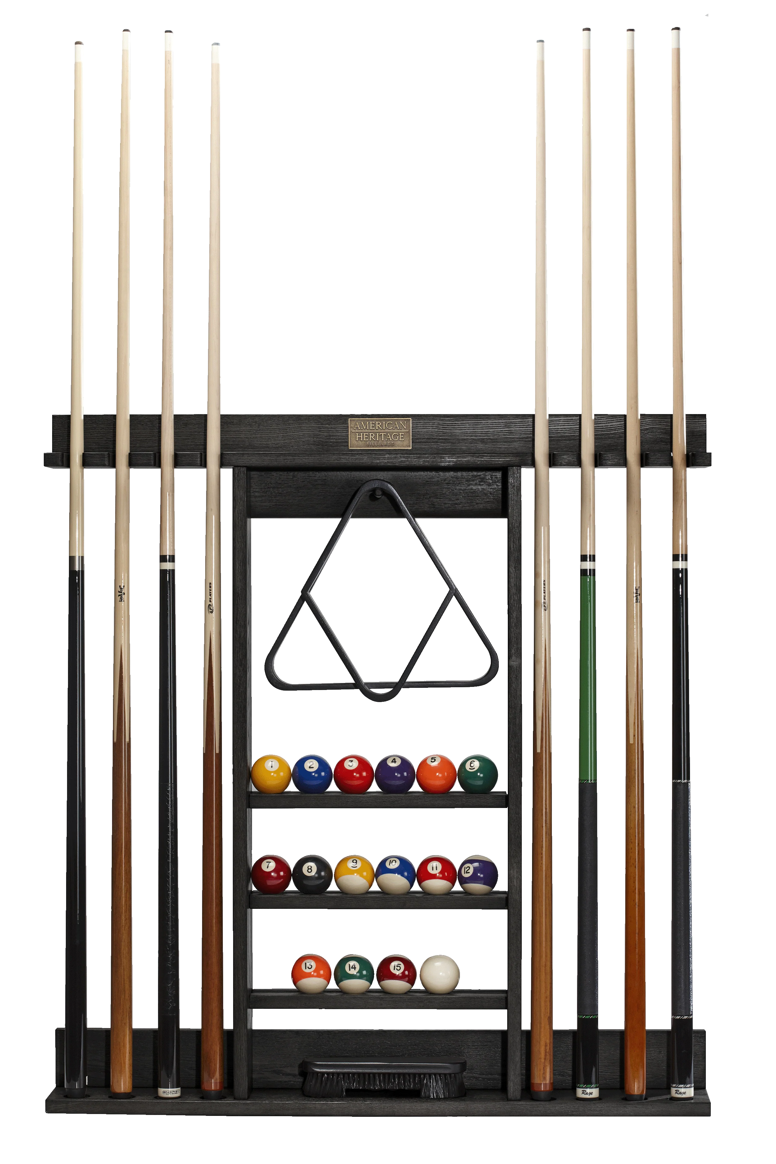 American Heritage Bluegrass 8-Cue Wall Rack - Image 5