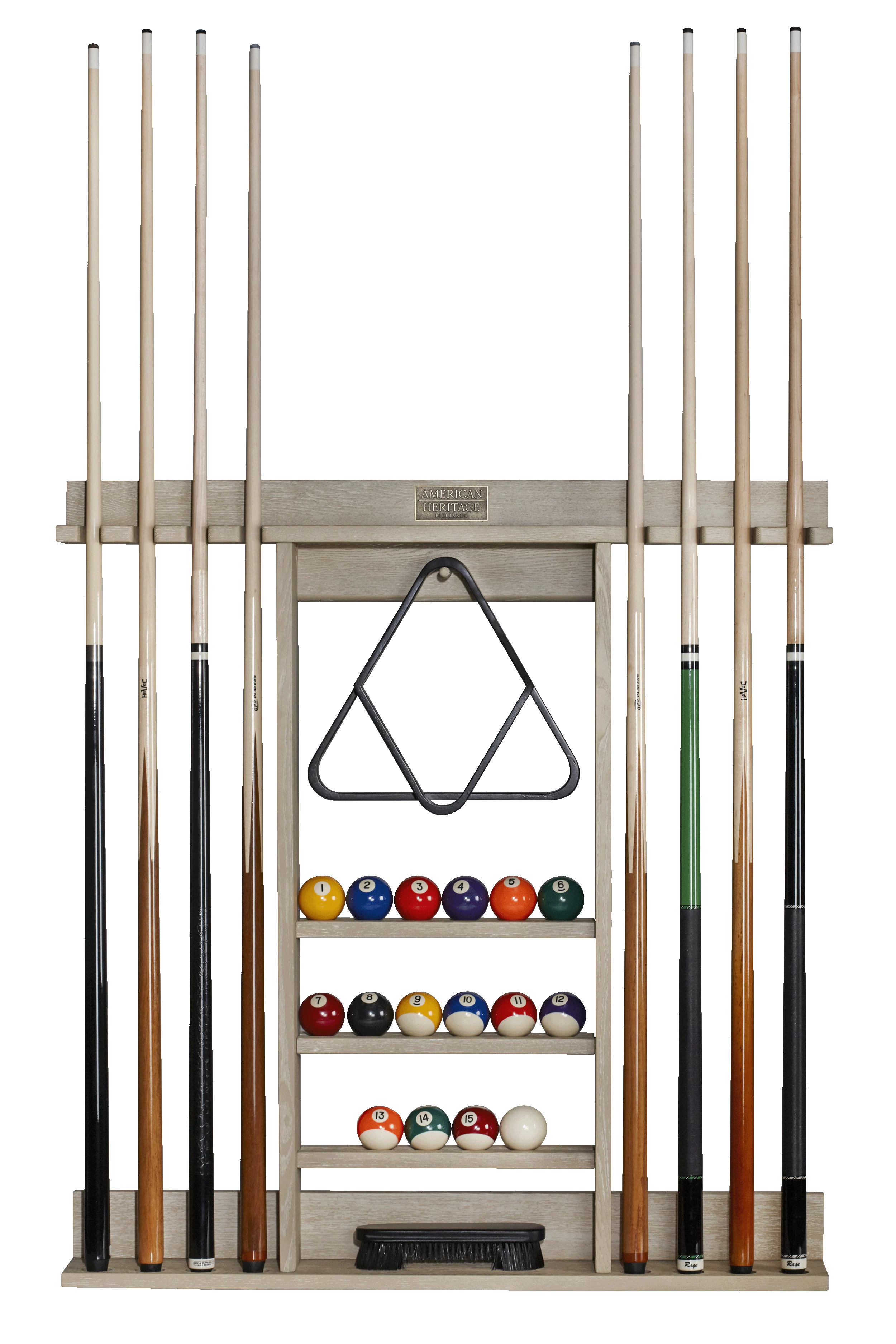 American Heritage Bluegrass 8-Cue Wall Rack - Image 7