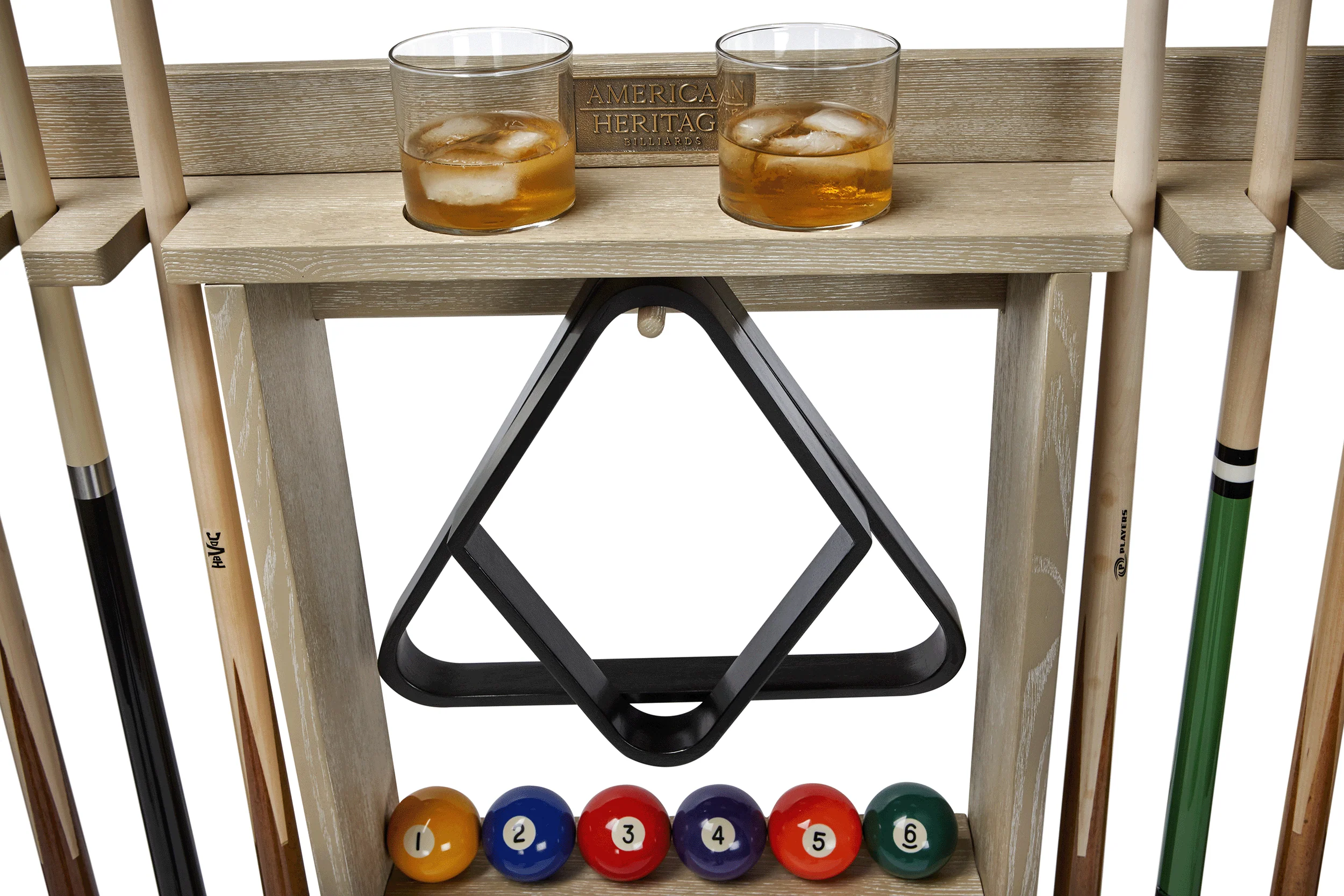American Heritage Bluegrass 8-Cue Wall Rack - Image 9
