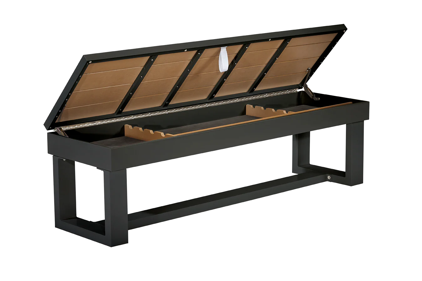 American Heritage Lanai - Obsidian Black 8' Outdoor Pool Table - Image 9