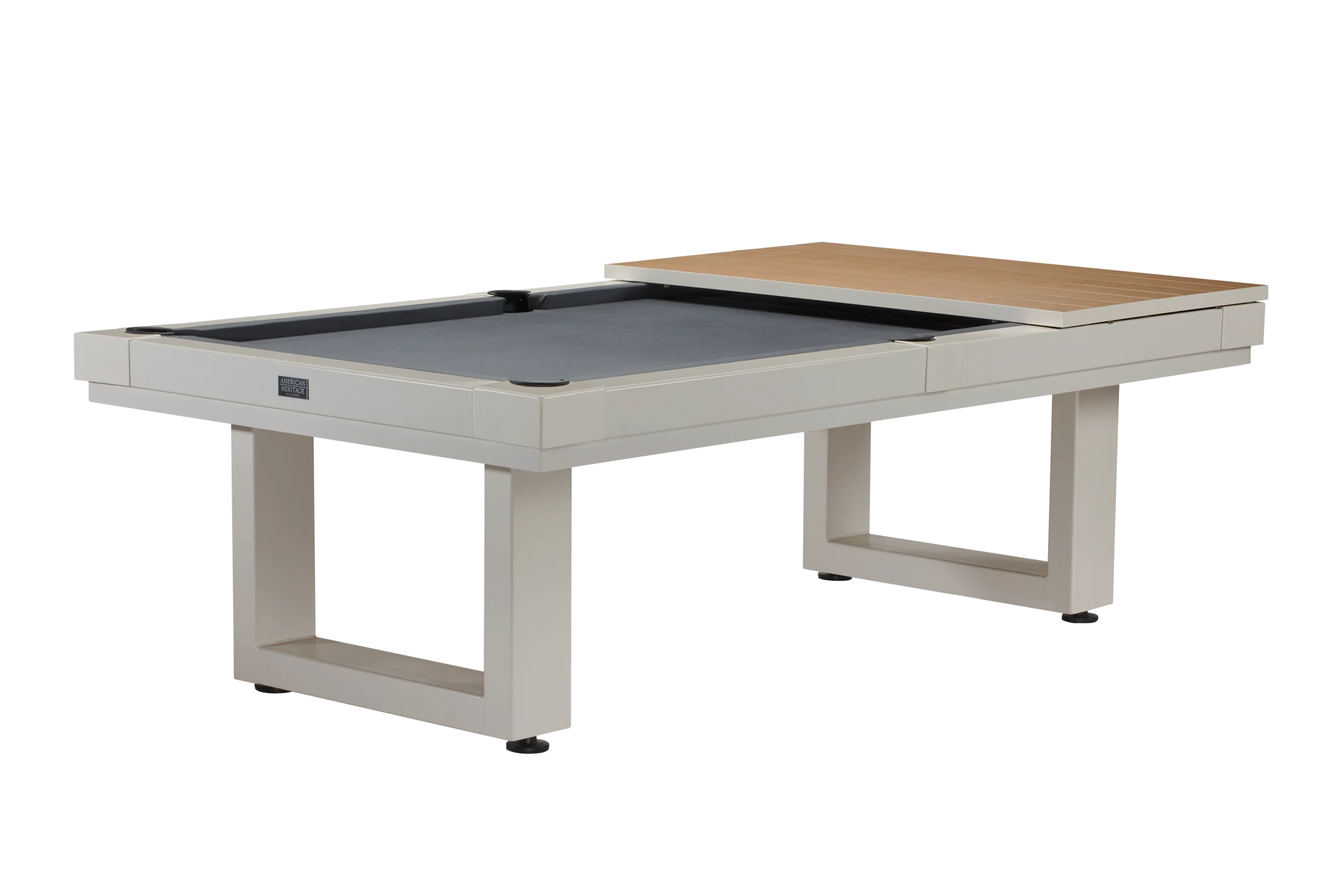 American Heritage Lanai - Oyster Grey 8' Outdoor Pool Table - Image 6
