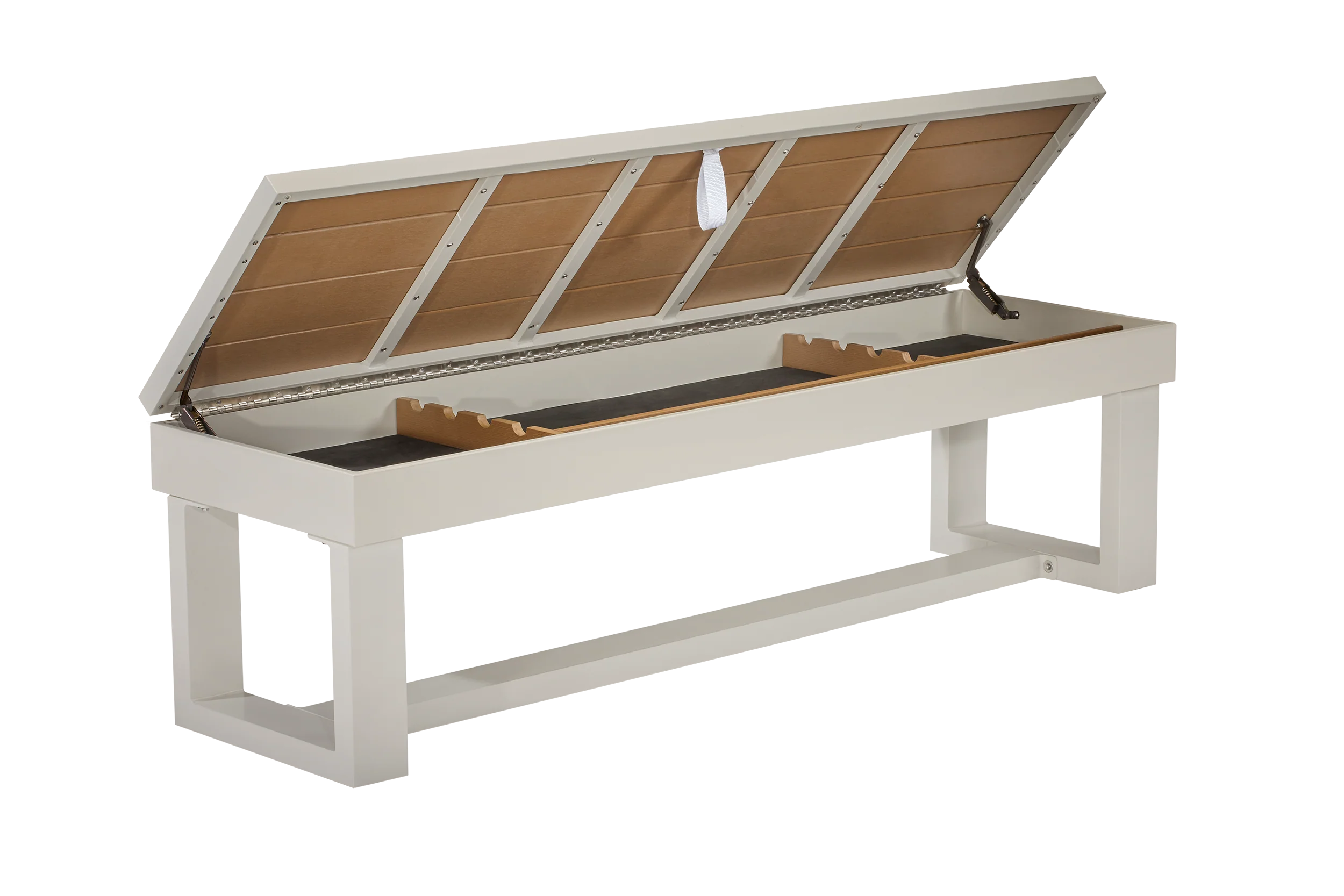 American Heritage Lanai - Oyster Grey 8' Outdoor Pool Table - Image 9