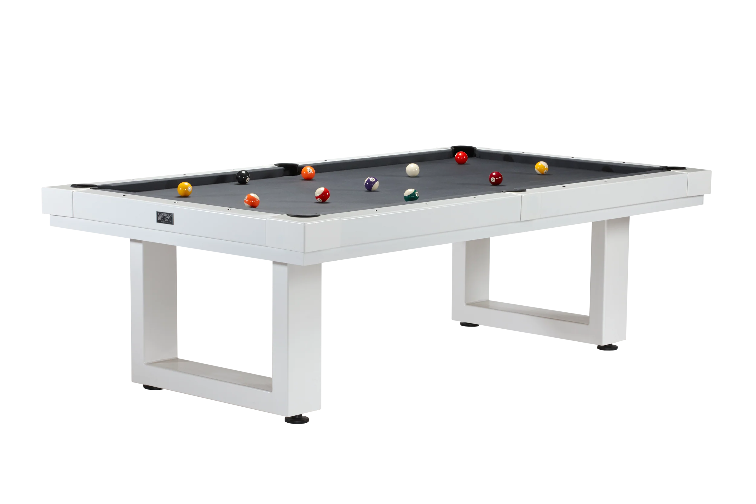 American Heritage Lanai - Pearl White 8' Outdoor Pool Table - Image 10