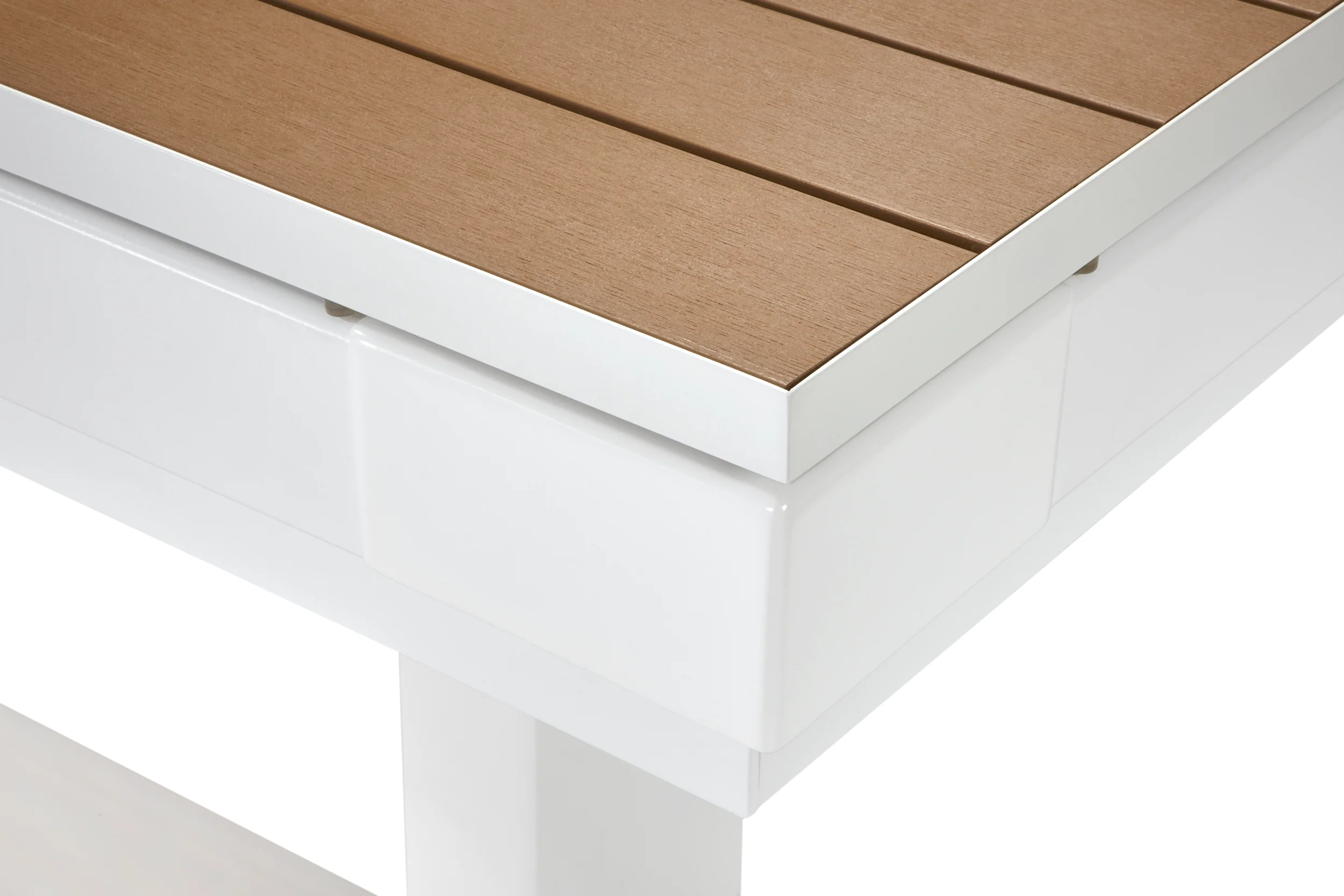 American Heritage Lanai - Pearl White 8' Outdoor Pool Table - Image 8