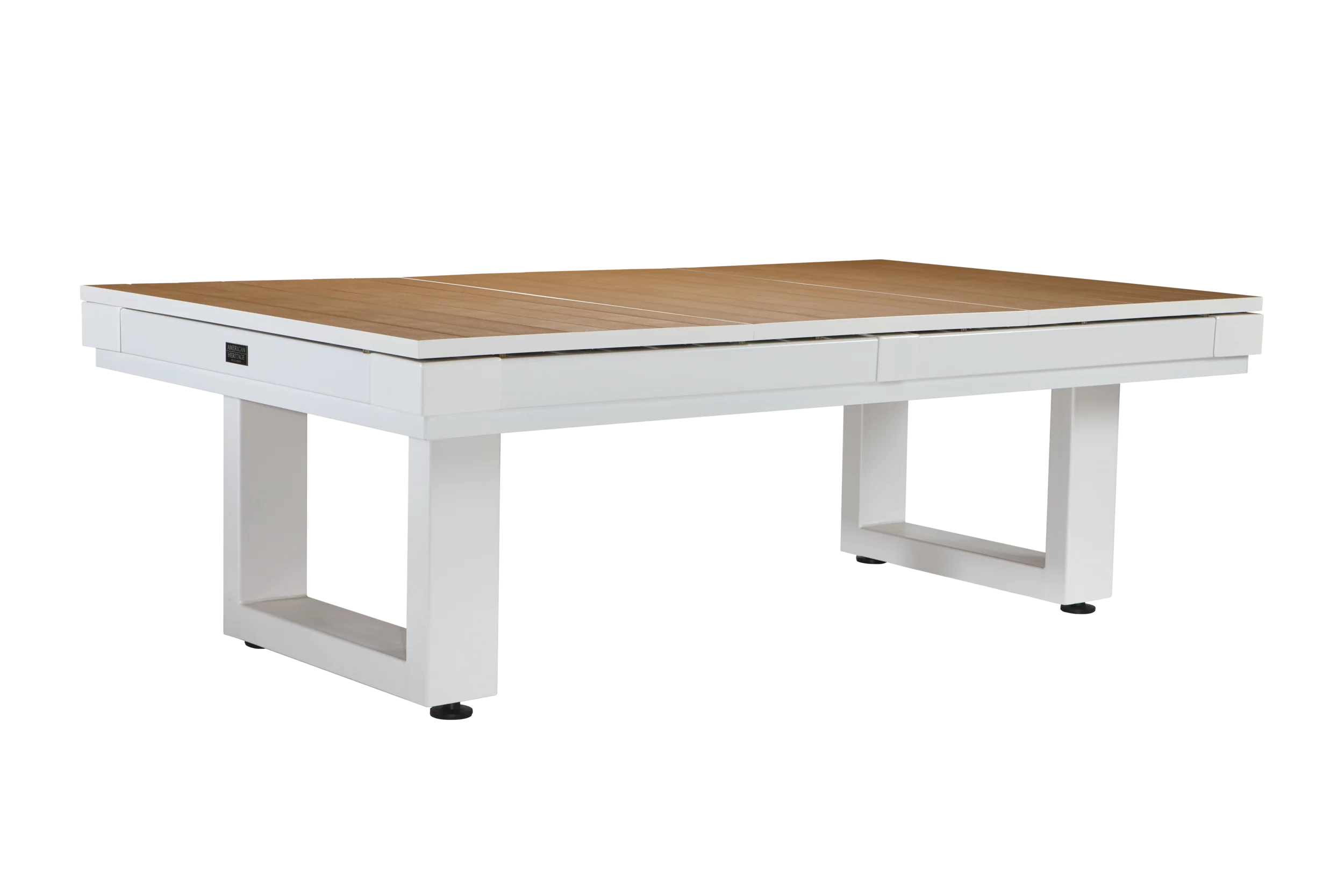 American Heritage Lanai - Pearl White 8' Outdoor Pool Table - Image 9