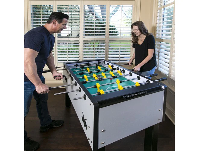 American Heritage Velocity Silver Foosball Table - Image 10
