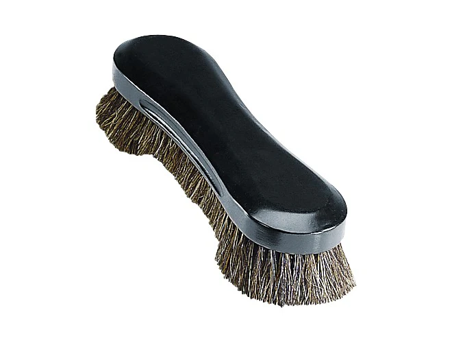 American Heritage Wooden Horse Hair Brush 10.5" - Image 2