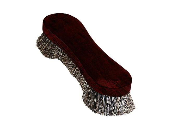 American Heritage Wooden Horse Hair Brush 10.5" - Image 3