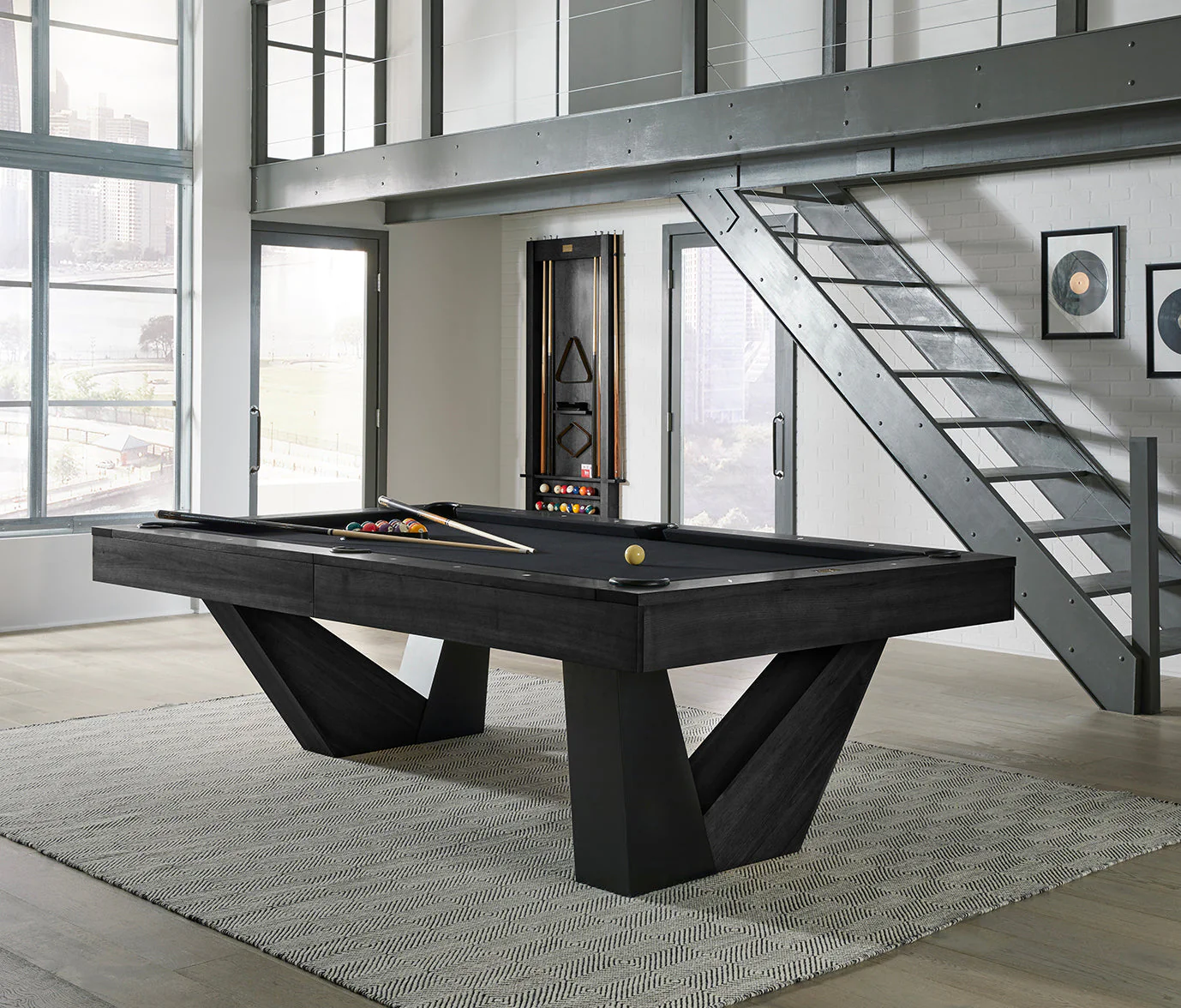 Annex 8' Pool Table - Black Ash - Image 4
