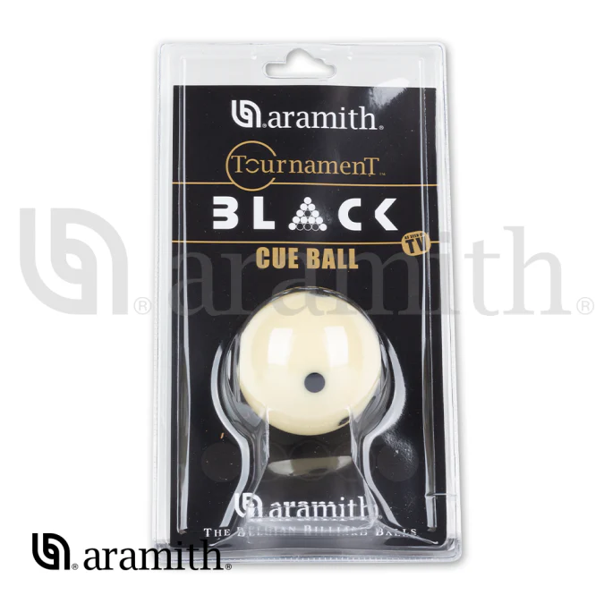 Aramith Tournament Black Cue Ball - Image 2