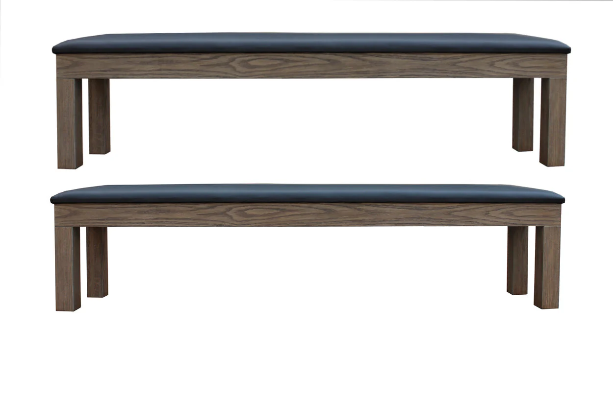 Silvered Ash Storage Bench - Image 11