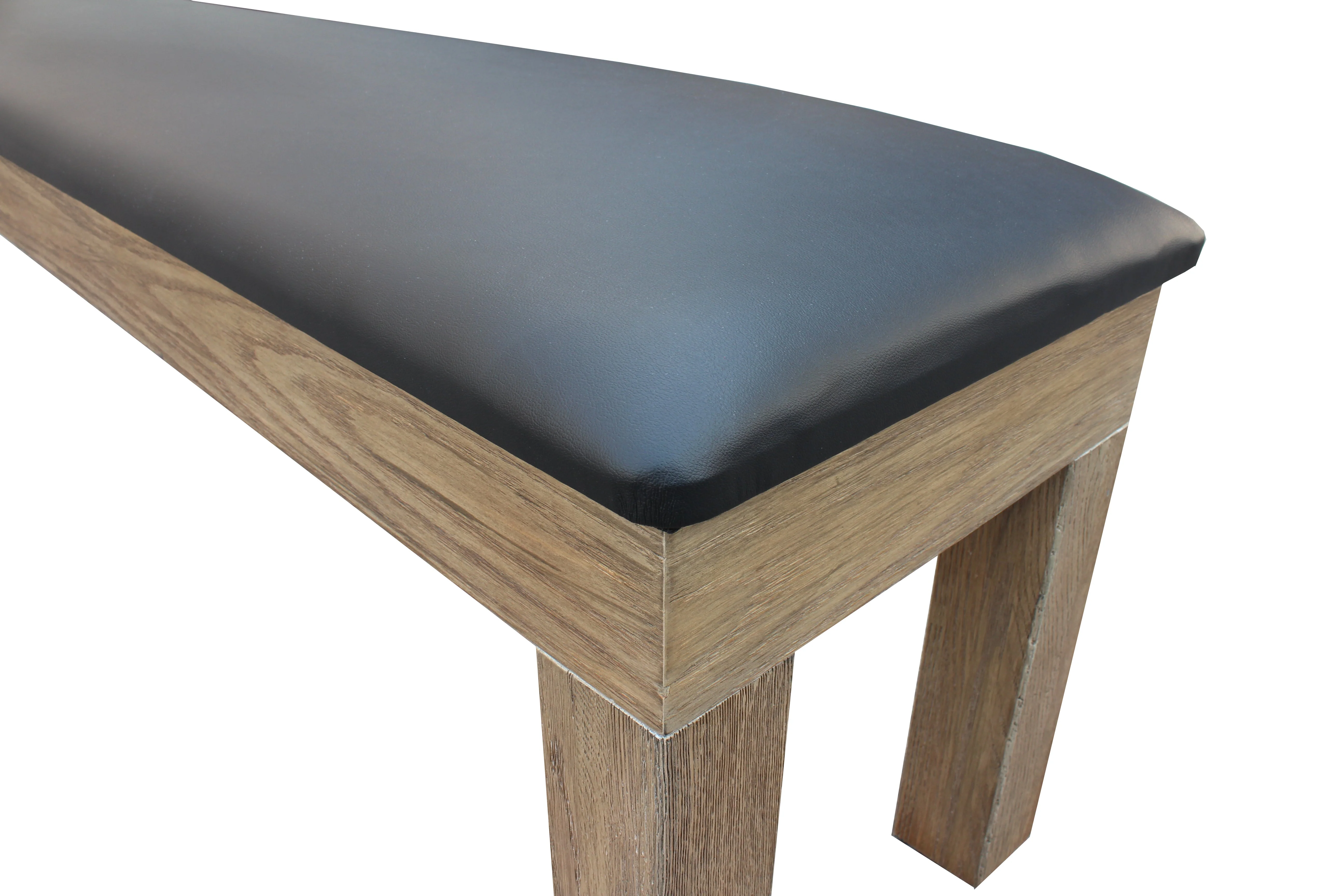 Silvered Ash Storage Bench - Image 3