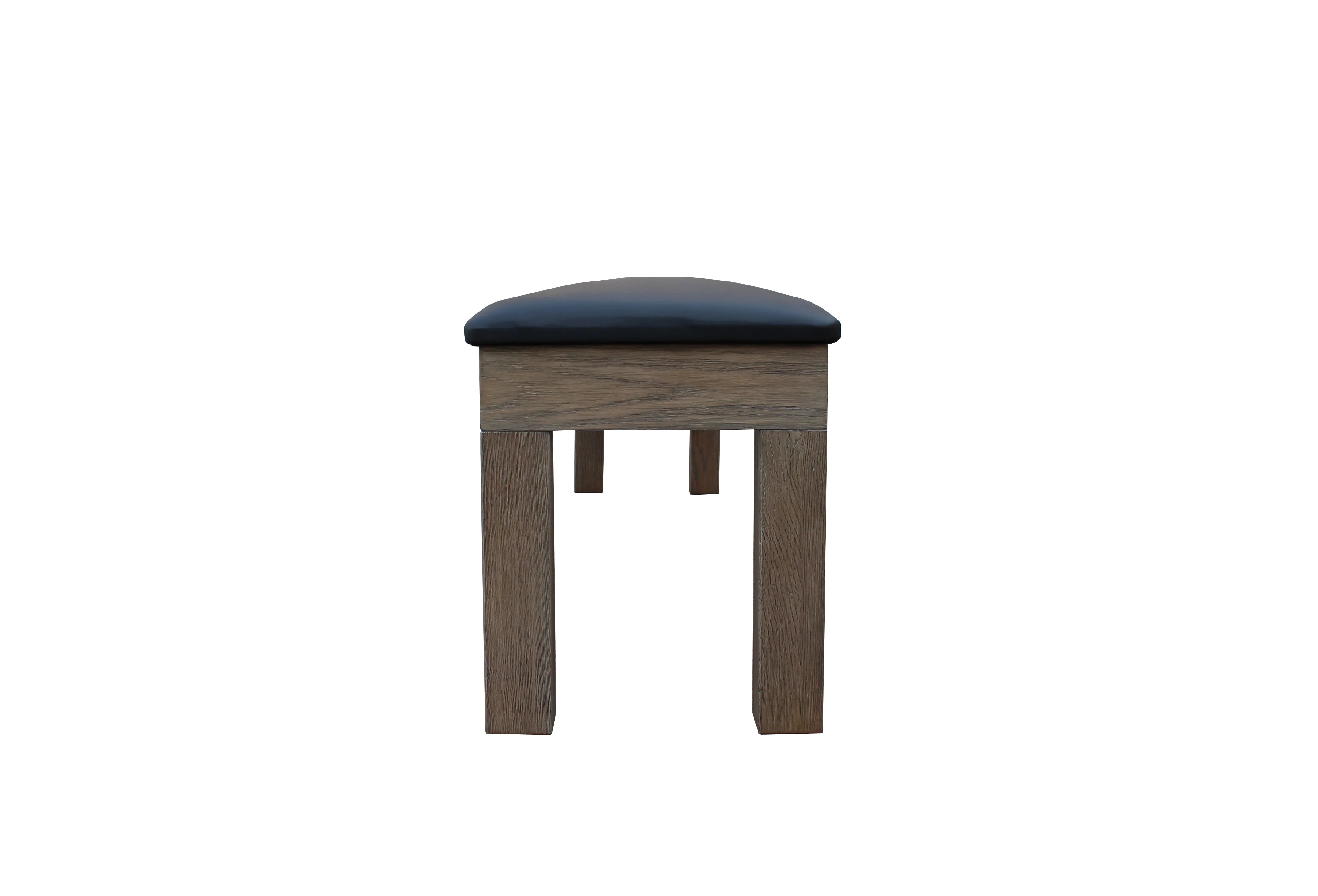 Silvered Ash Storage Bench - Image 4