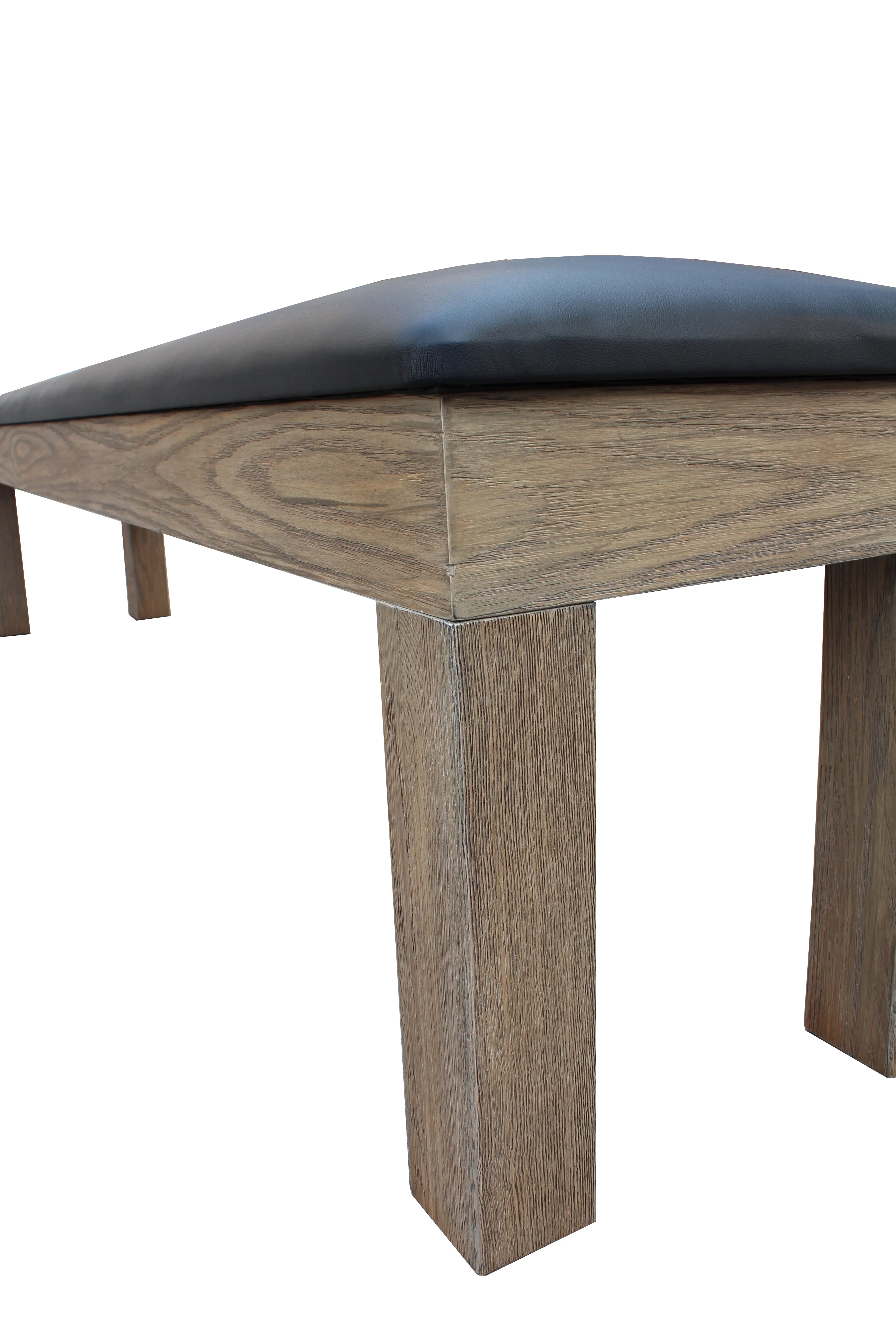 Silvered Ash Storage Bench - Image 6