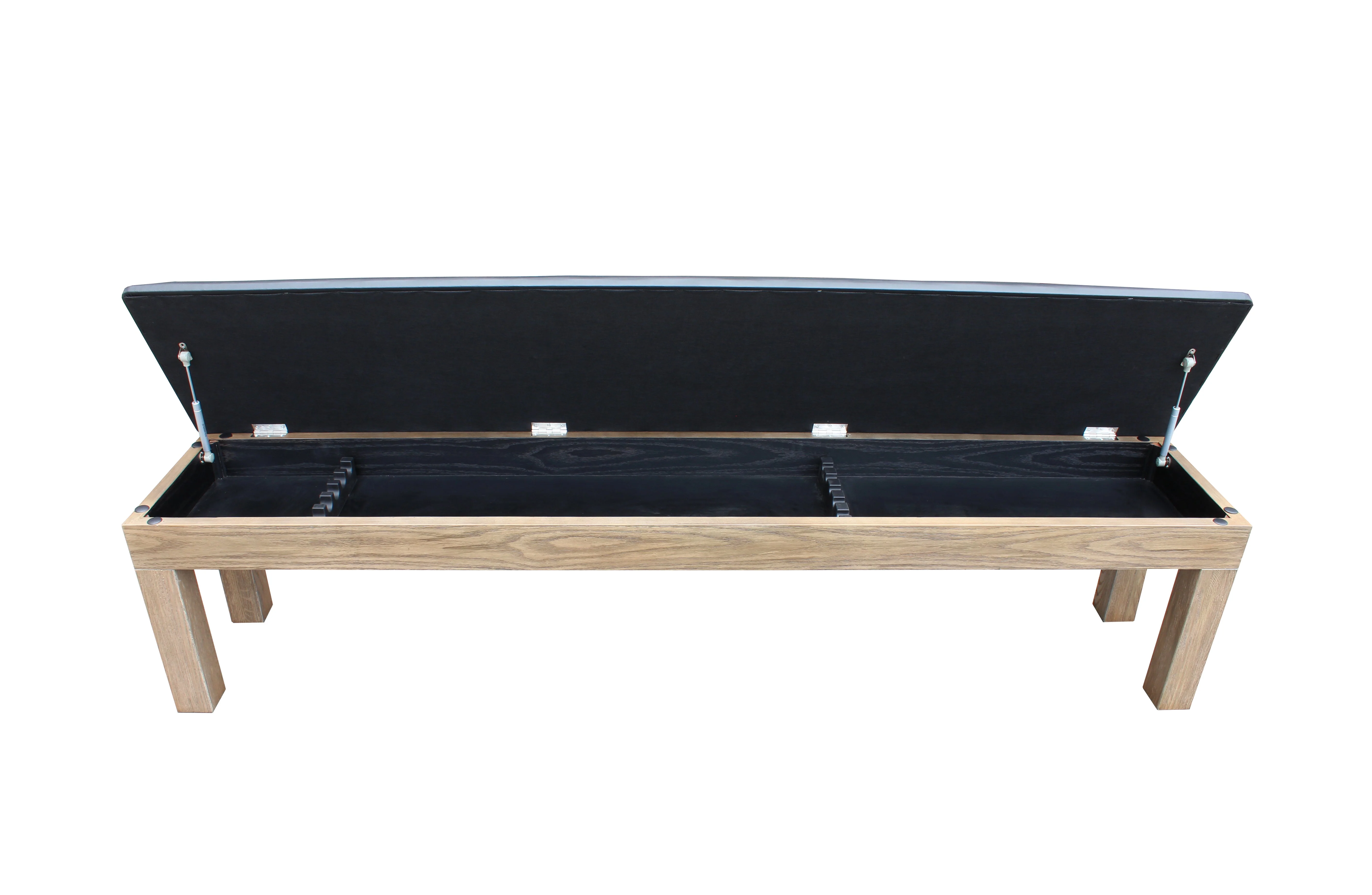 Silvered Ash Storage Bench - Image 7