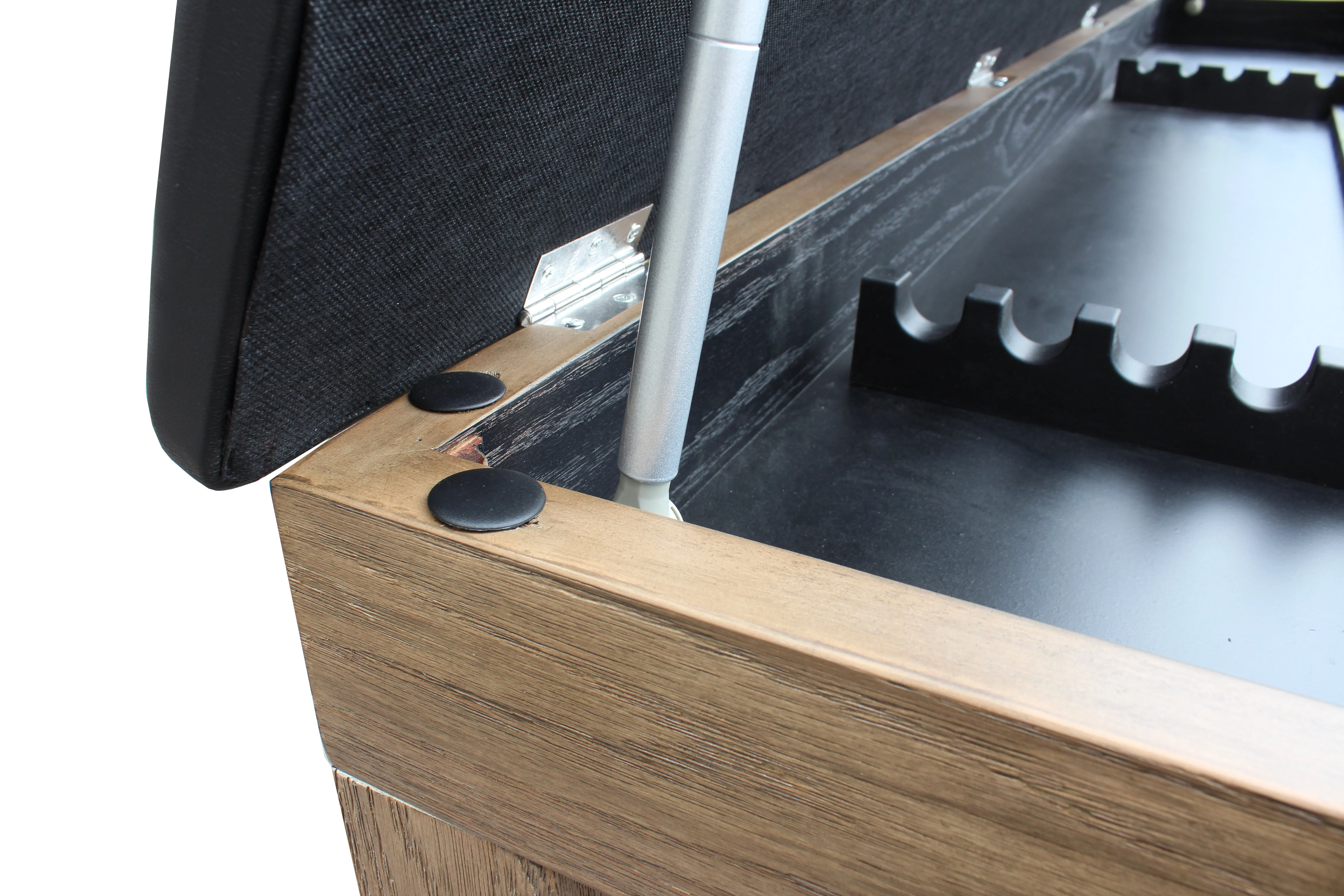Silvered Ash Storage Bench - Image 8