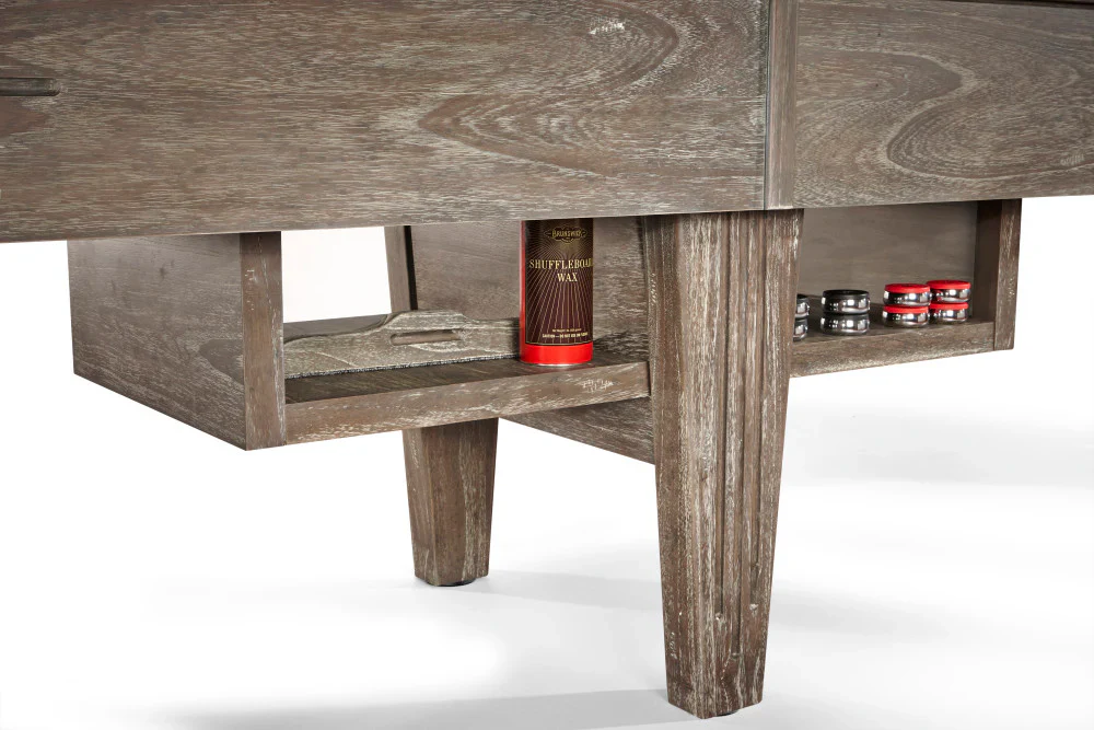 Brunswick Andover II 14' Shuffleboard Table - Driftwood - Image 3