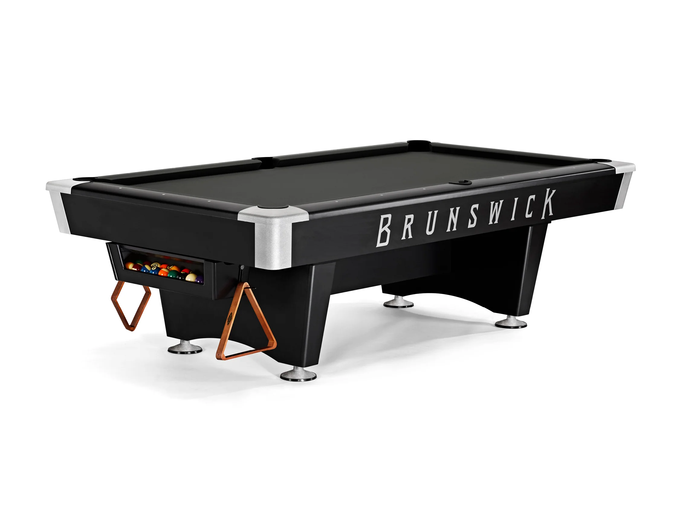 Brunswick Black Wolf 7' Pro Pool Table - Image 20