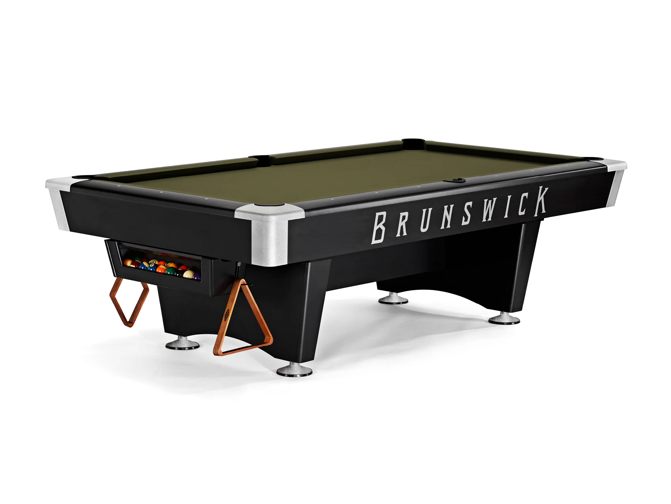 Brunswick Black Wolf 7' Pro Pool Table - Image 28