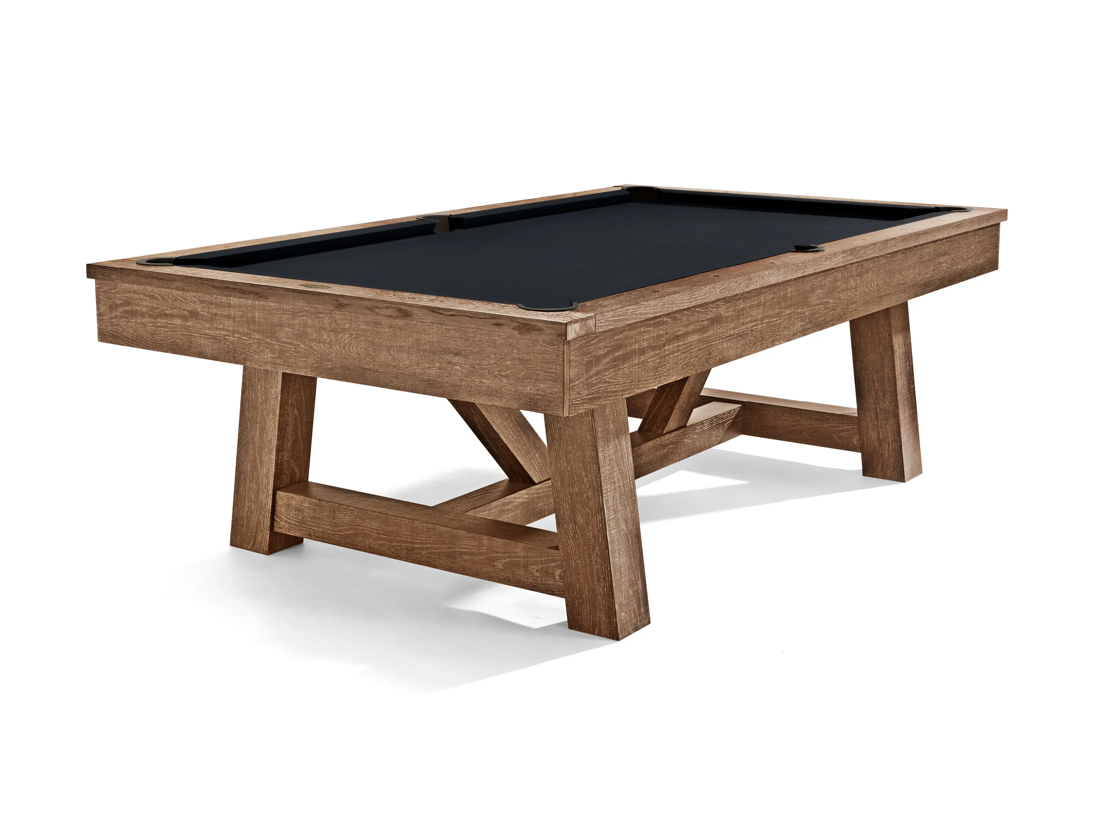 Brunswick Botanic Pool Table - Rustic Dark Brown - Image 11