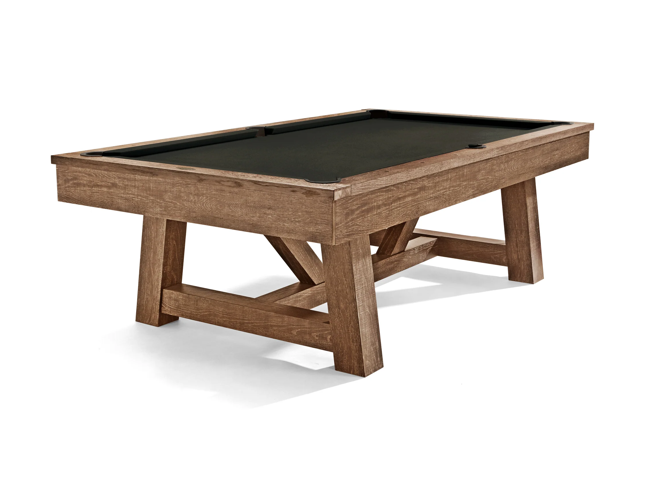 Brunswick Botanic Pool Table - Rustic Dark Brown - Image 13