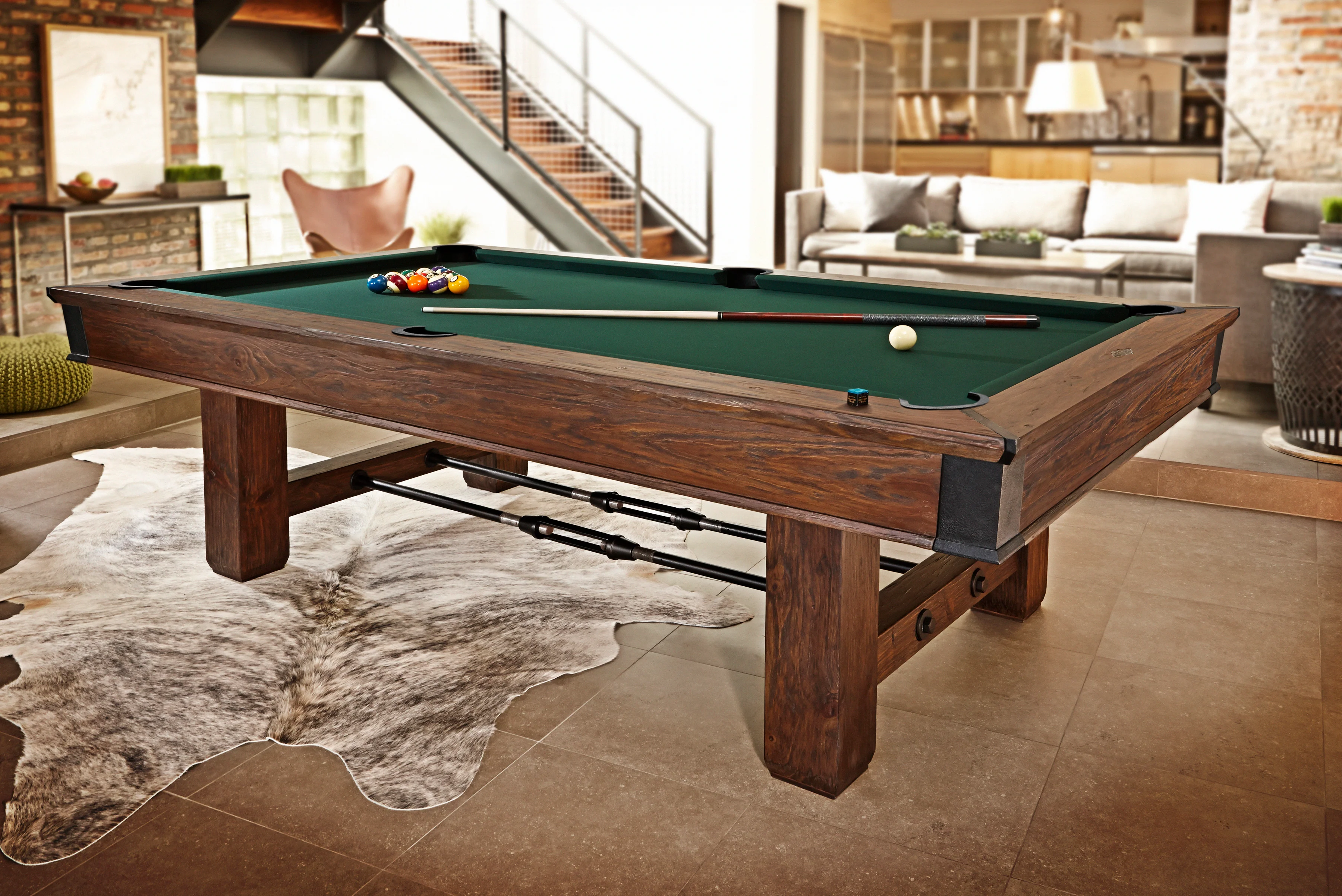 Brunswick Canton Pool Table - Black Forest - Image 8