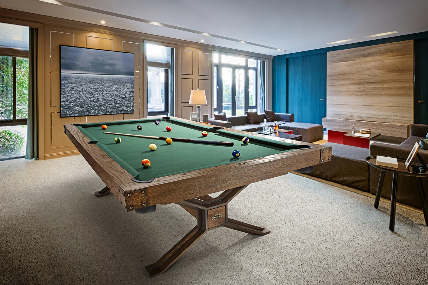 Brunswick Dameron Pool Table - Image 10