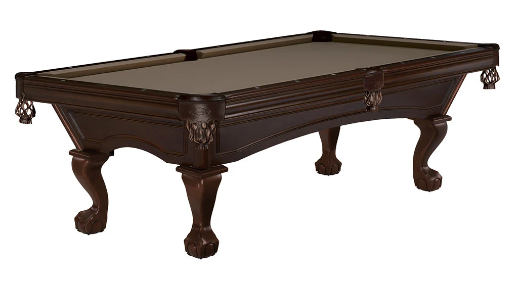 Brunswick Glenwood 7' Pool Table With Ball & Claw Leg - Image 2