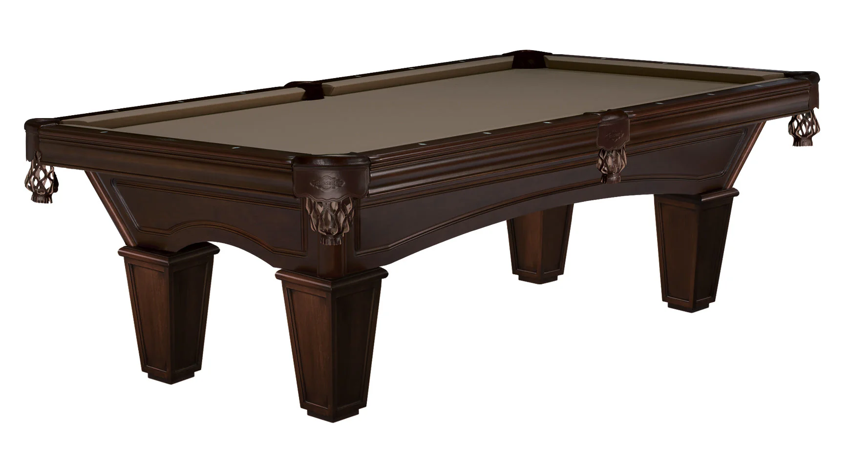 Brunswick Glenwood 7' Pool Table With Tapered Leg - Image 2