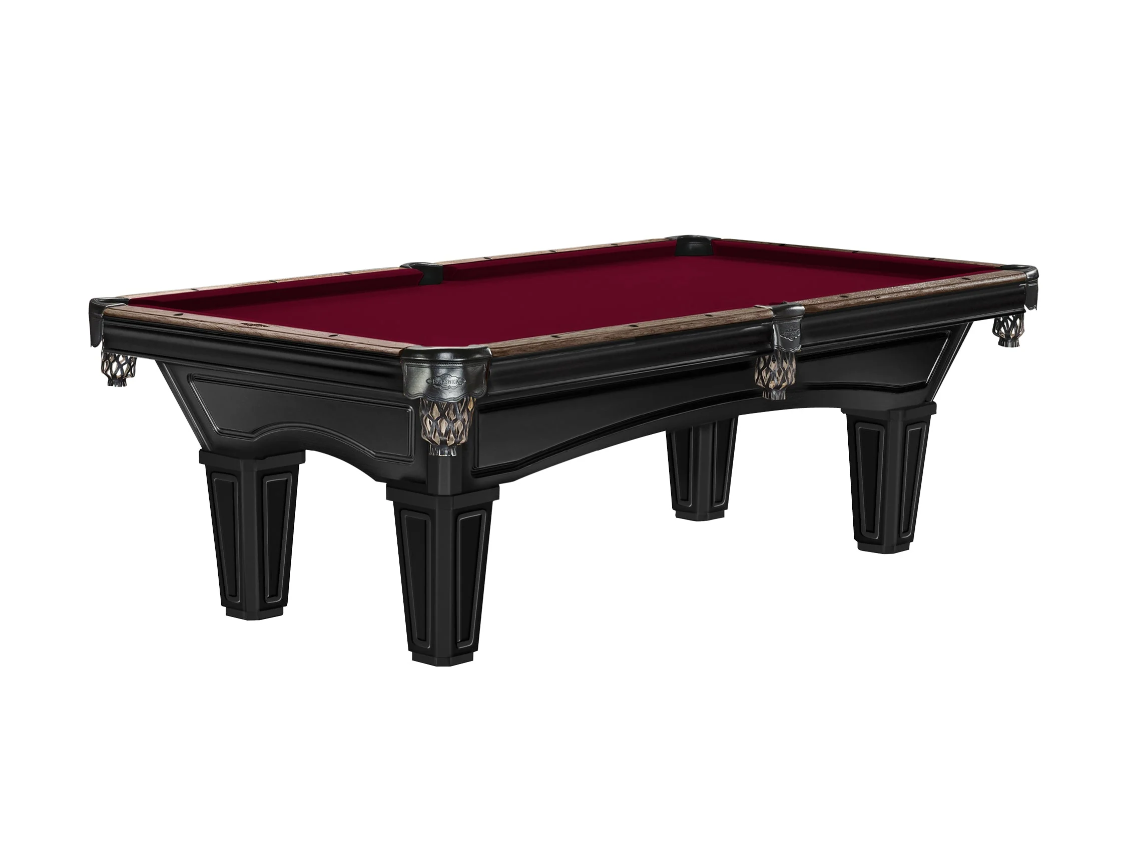 Brunswick Glenwood 8' Pool Table With Tapered Leg - Image 33