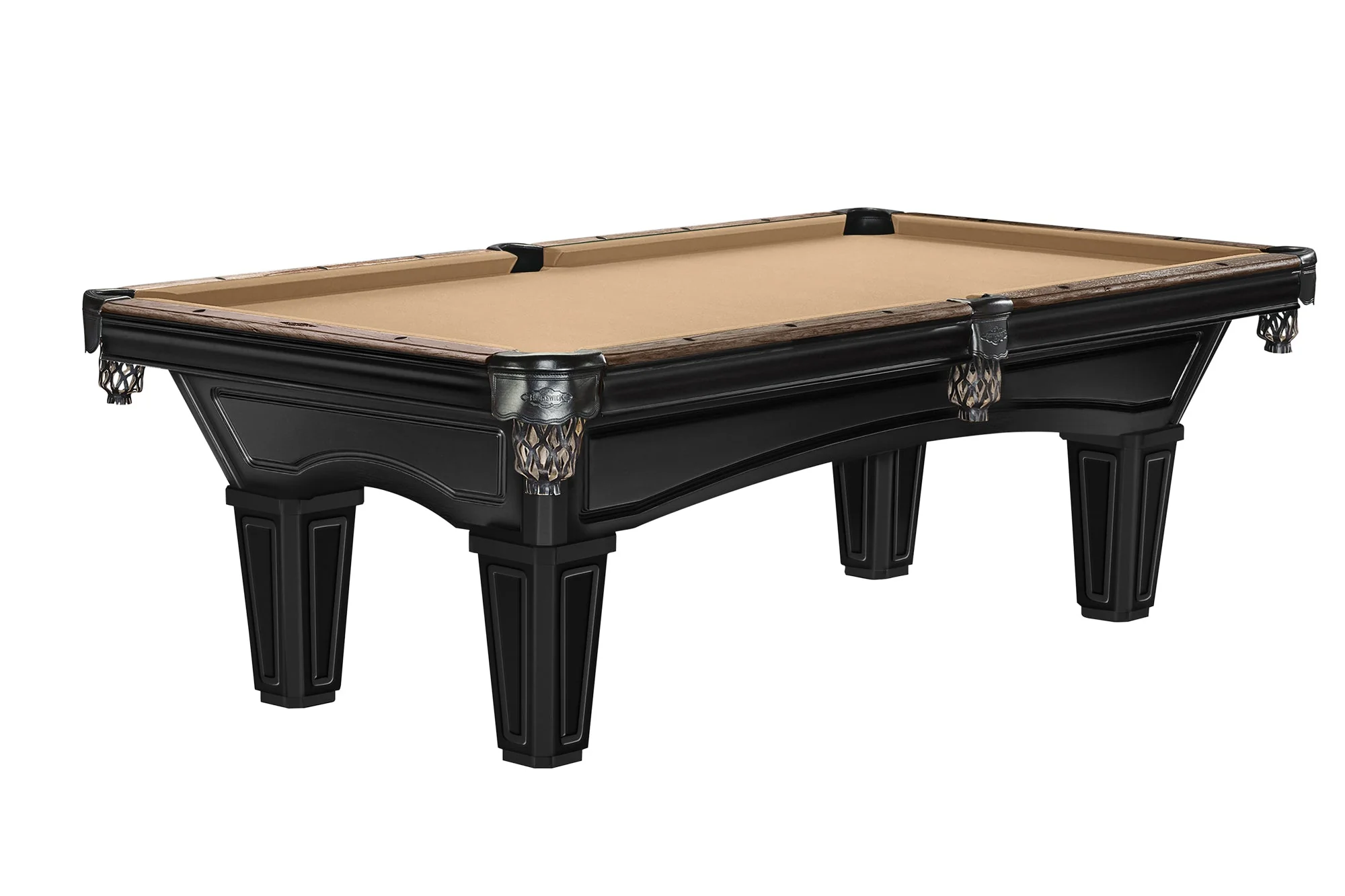 Brunswick Glenwood 8' Pool Table With Tapered Leg - Image 5