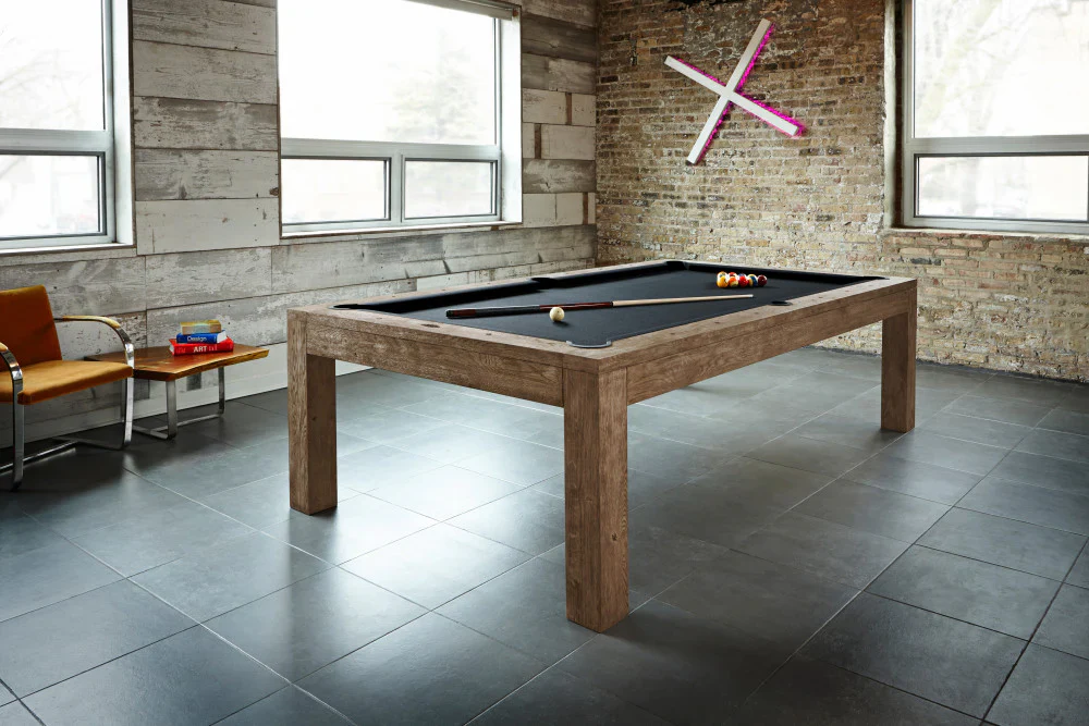 Brunswick Sanibel Pool Table - Rustic Dark Brown - Image 3