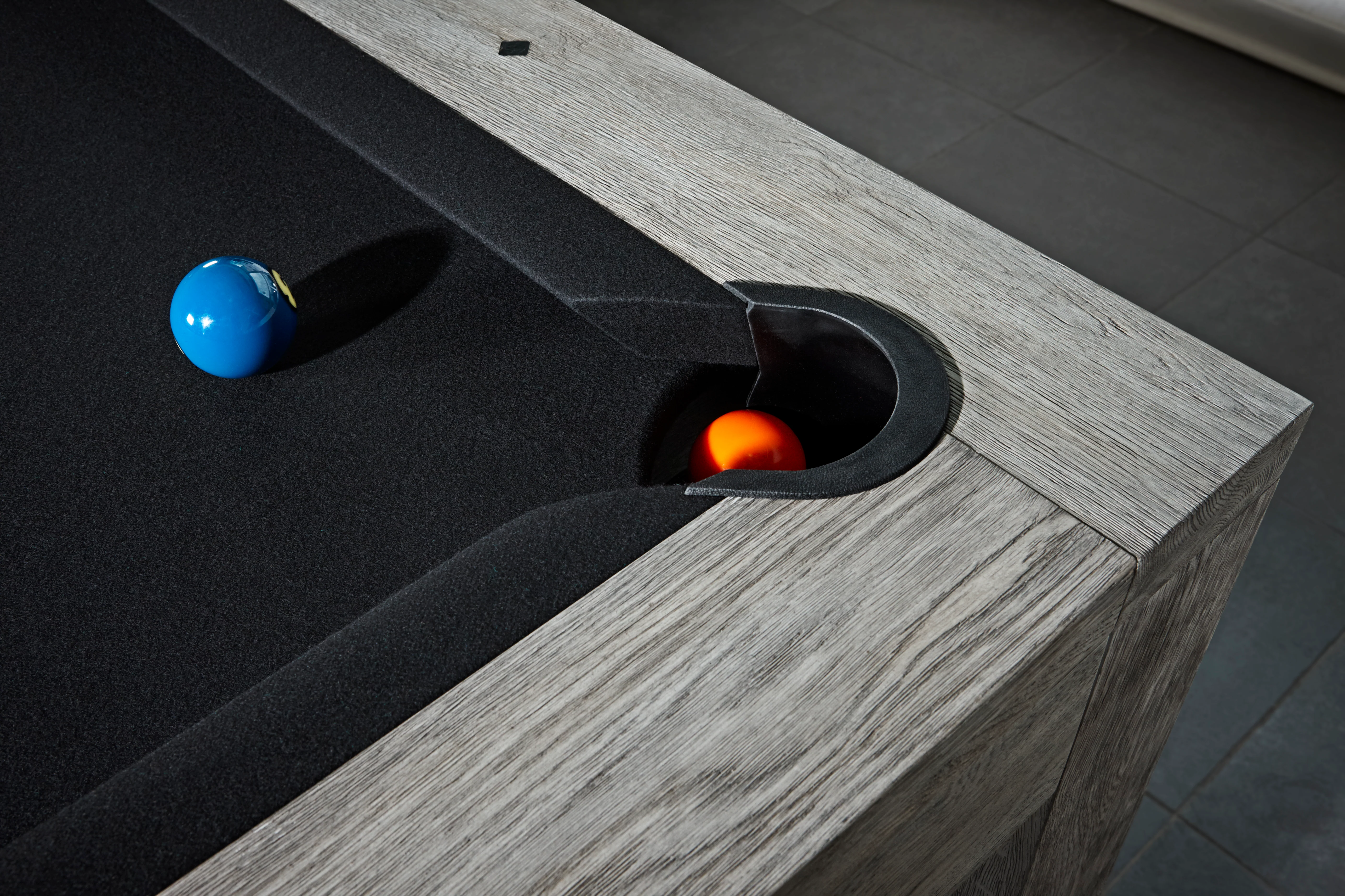 Brunswick Sanibel Pool Table - Rustic Grey - Image 4