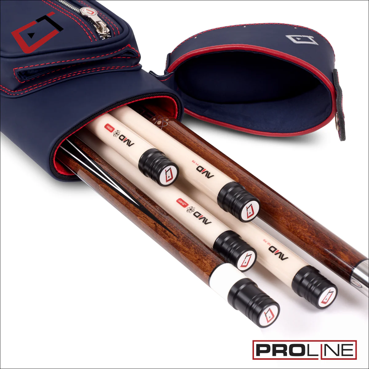 Cuetec Pro Line Navy 2x4 Hard Case - Image 6