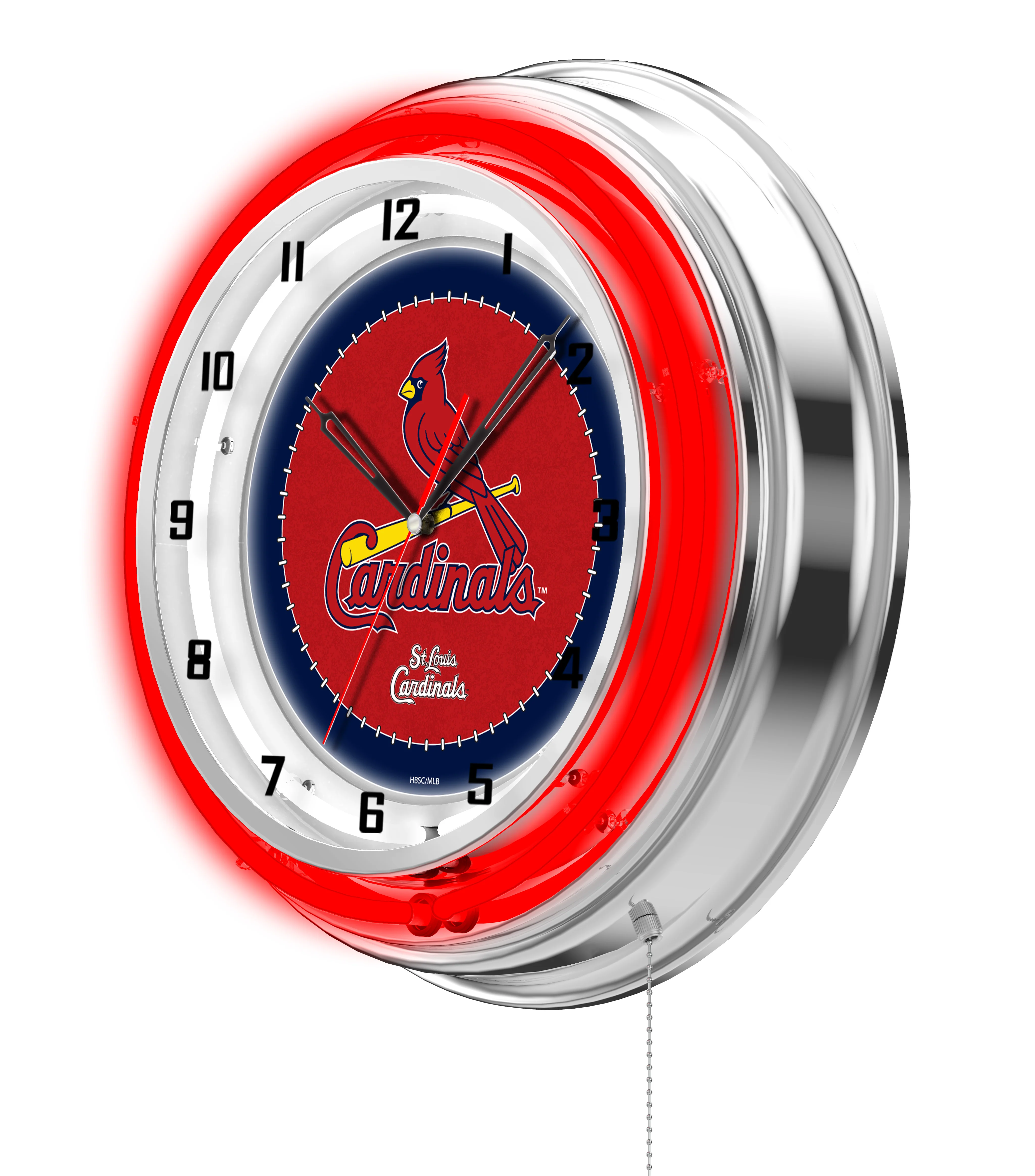 MLB Licensed 19" Double Neon Wall Clock - Image 10