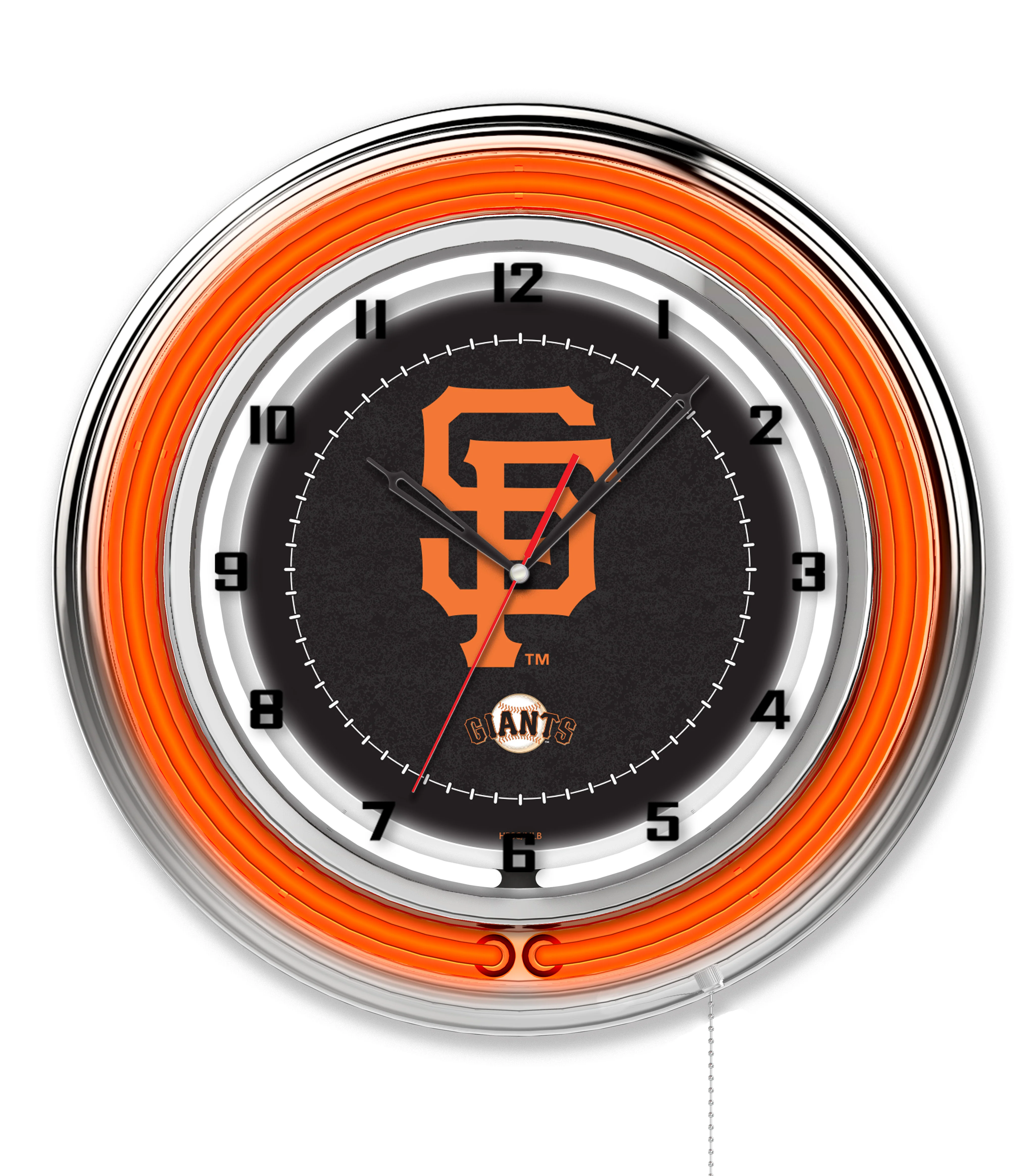 MLB Licensed 19" Double Neon Wall Clock - Image 11