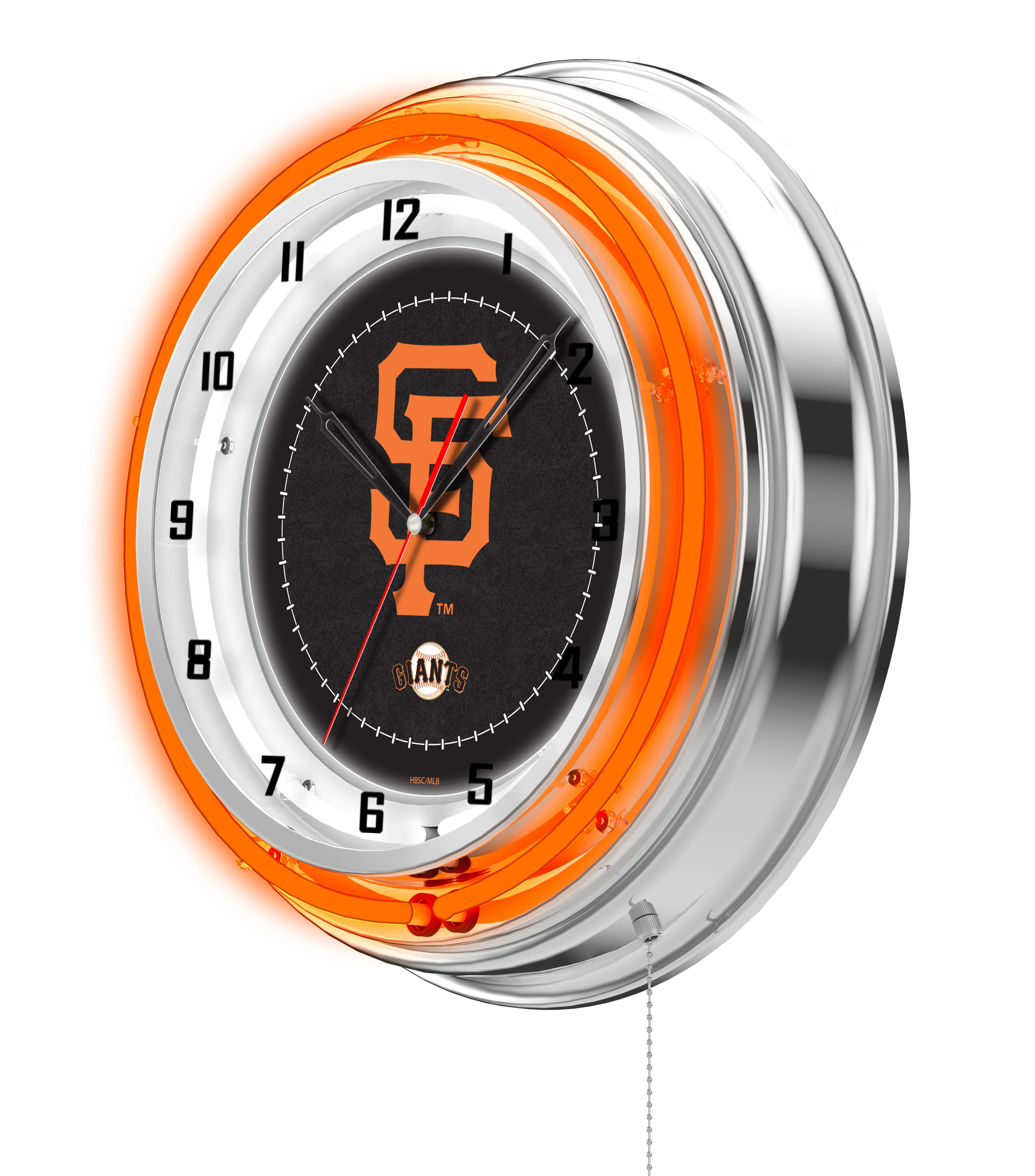 MLB Licensed 19" Double Neon Wall Clock - Image 12