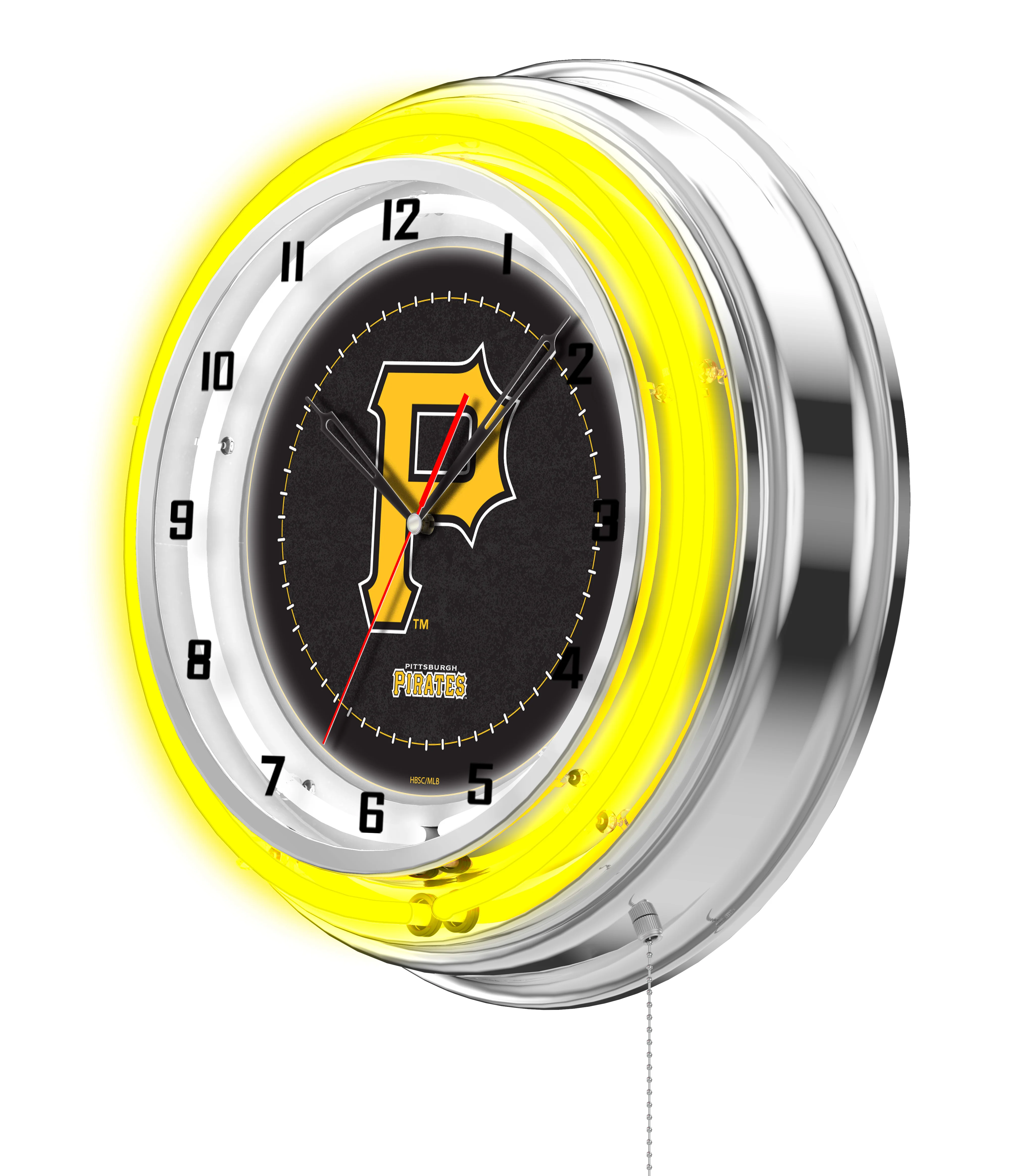 MLB Licensed 19" Double Neon Wall Clock - Image 18