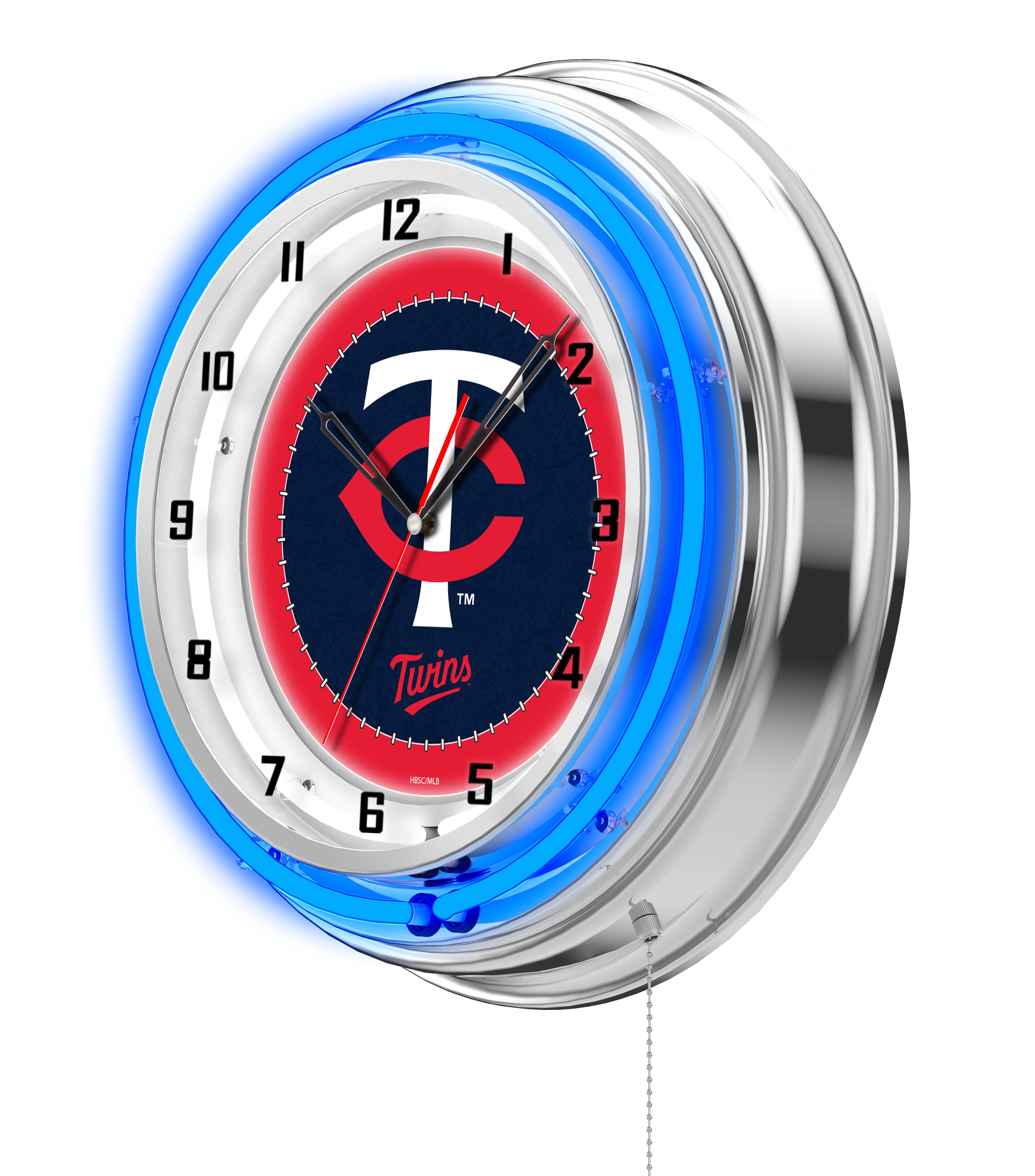 MLB Licensed 19" Double Neon Wall Clock - Image 24