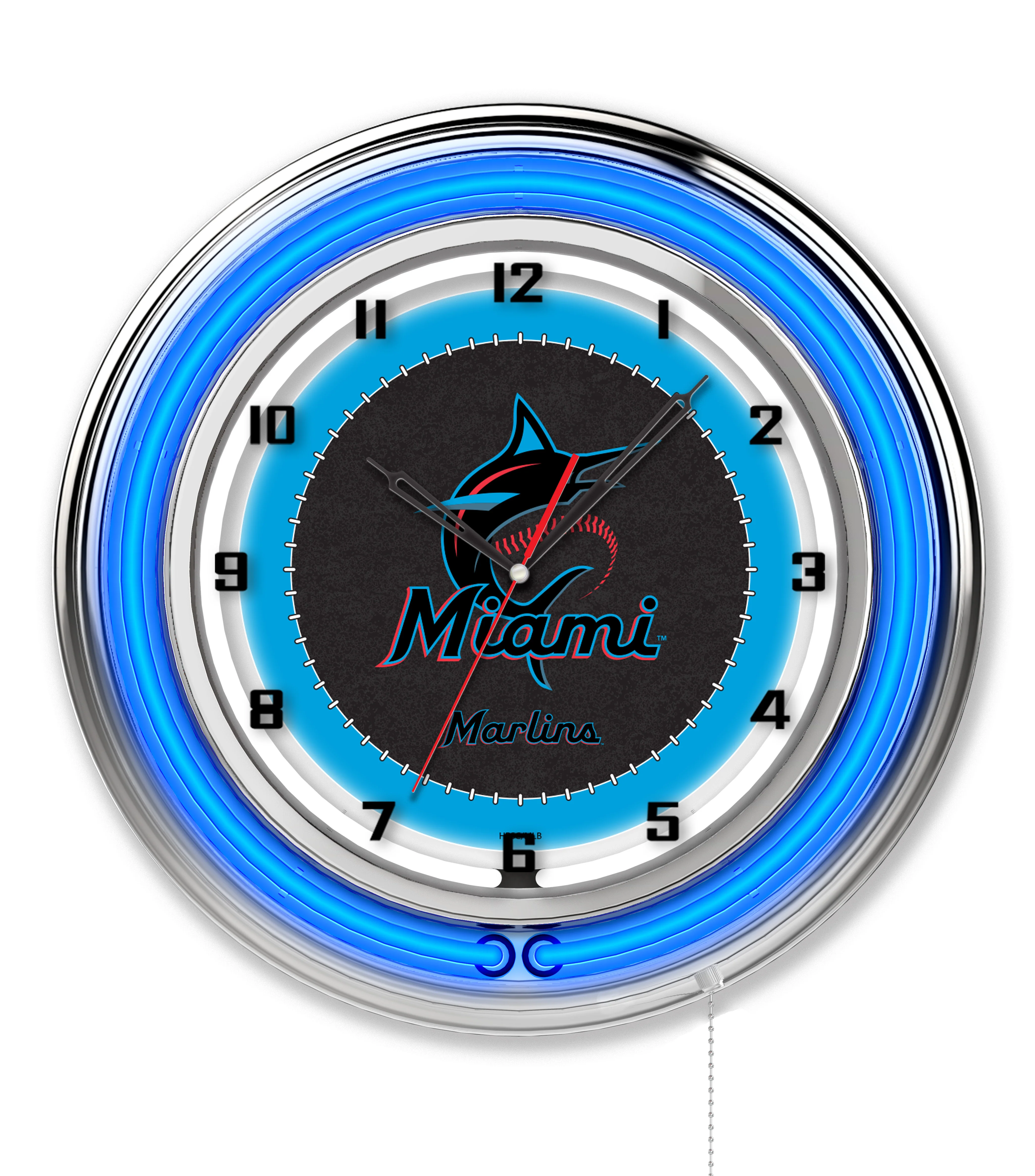 MLB Licensed 19" Double Neon Wall Clock - Image 27