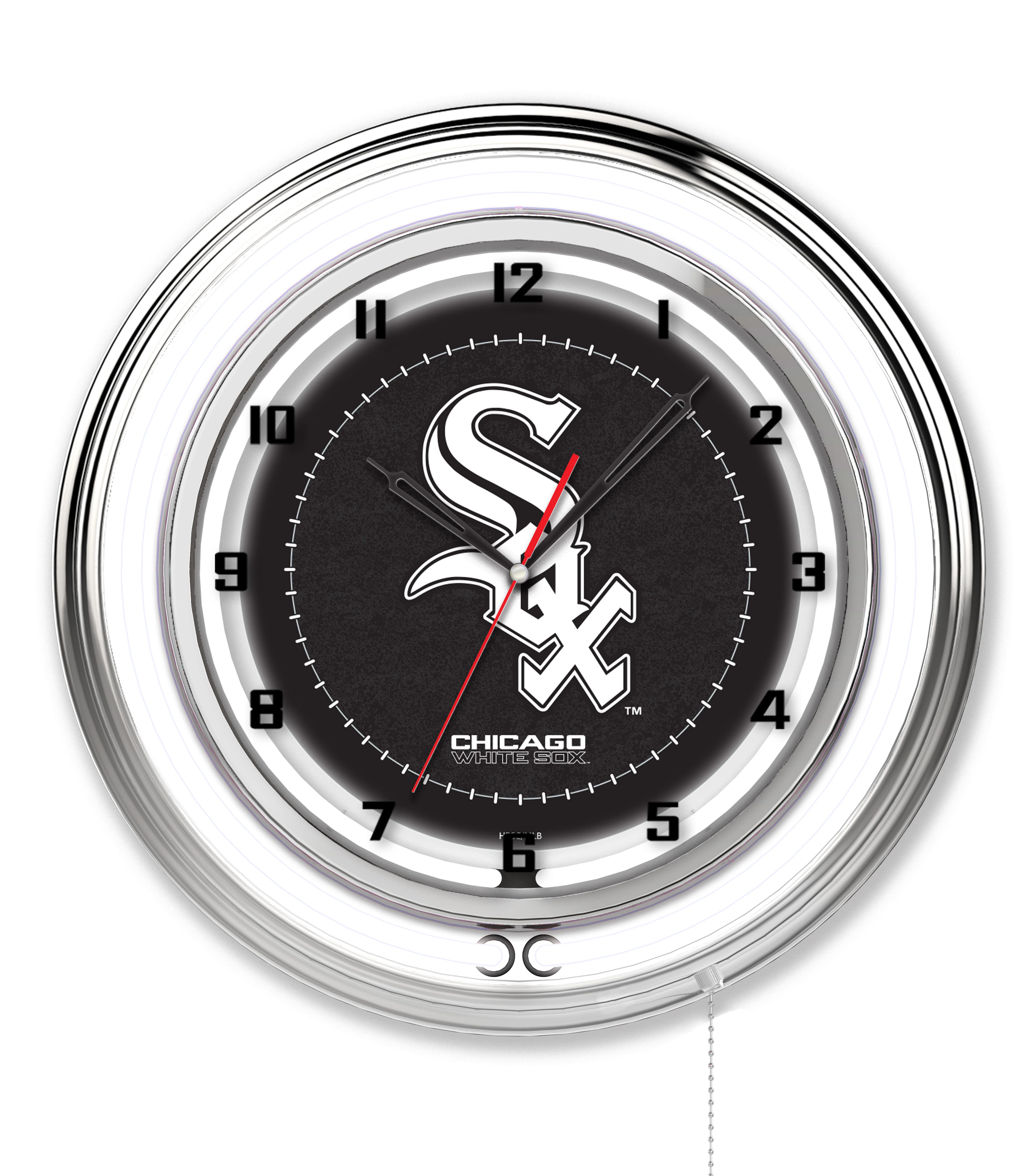 MLB Licensed 19" Double Neon Wall Clock - Image 3