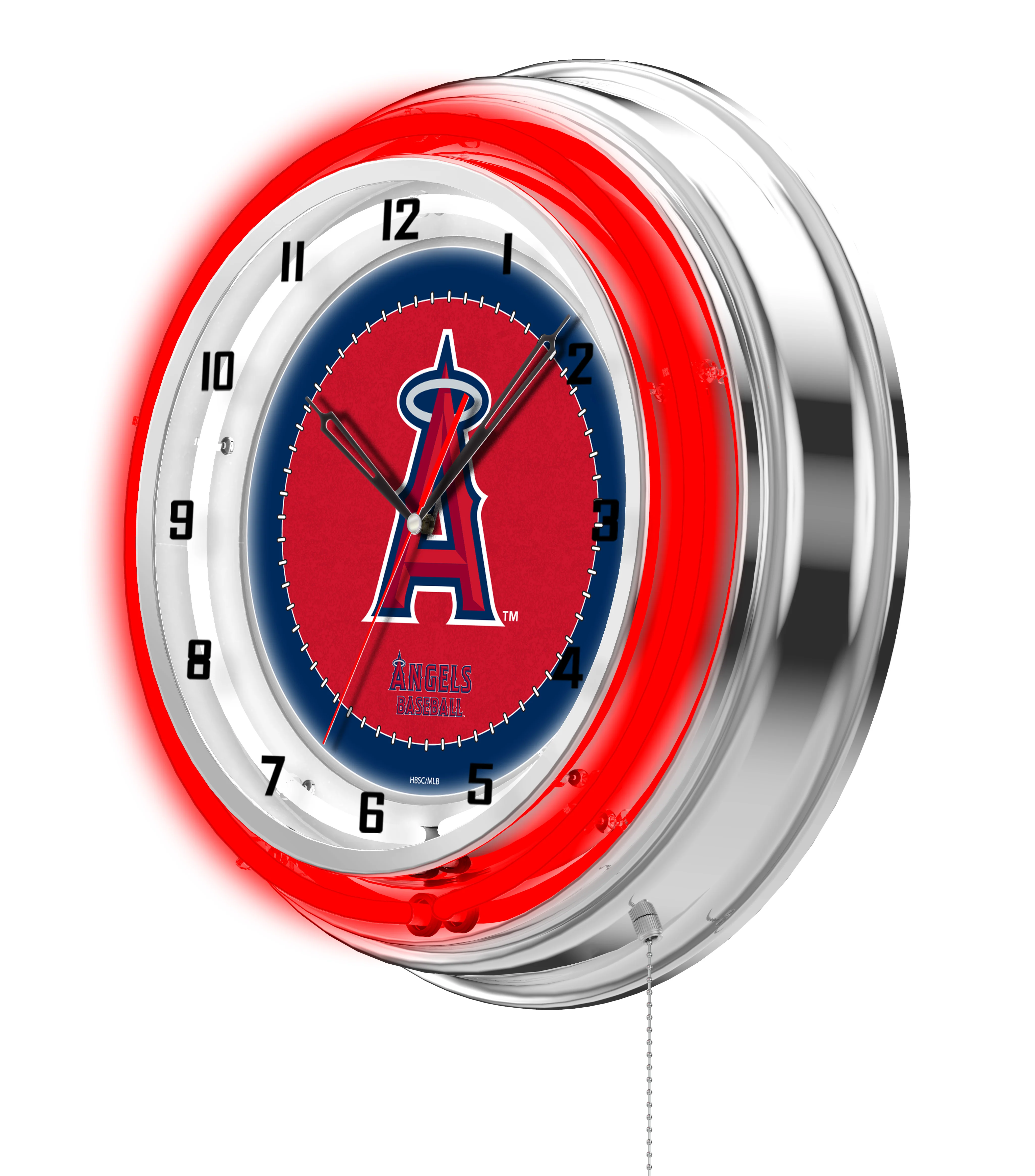 MLB Licensed 19" Double Neon Wall Clock - Image 30
