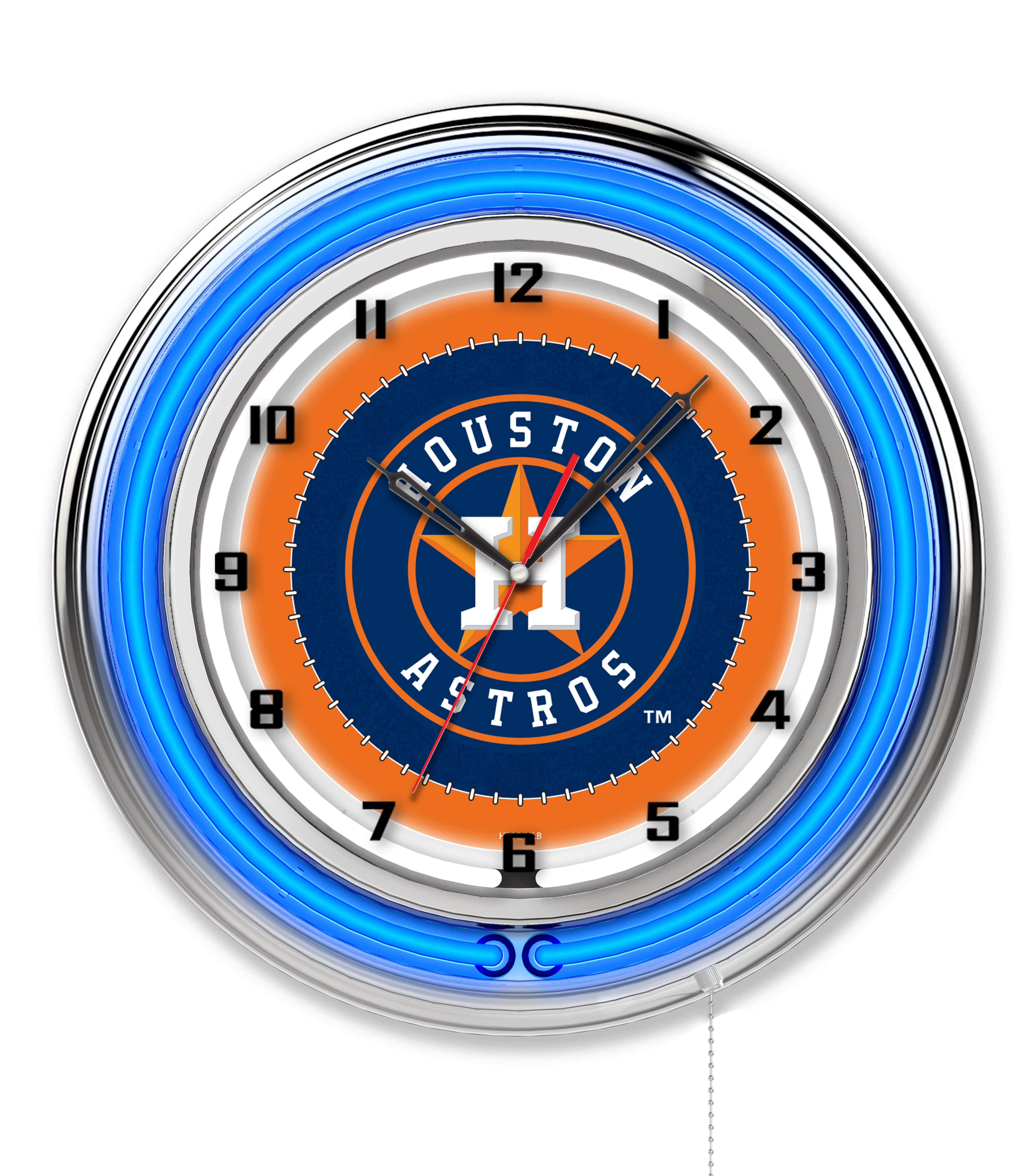 MLB Licensed 19" Double Neon Wall Clock - Image 33
