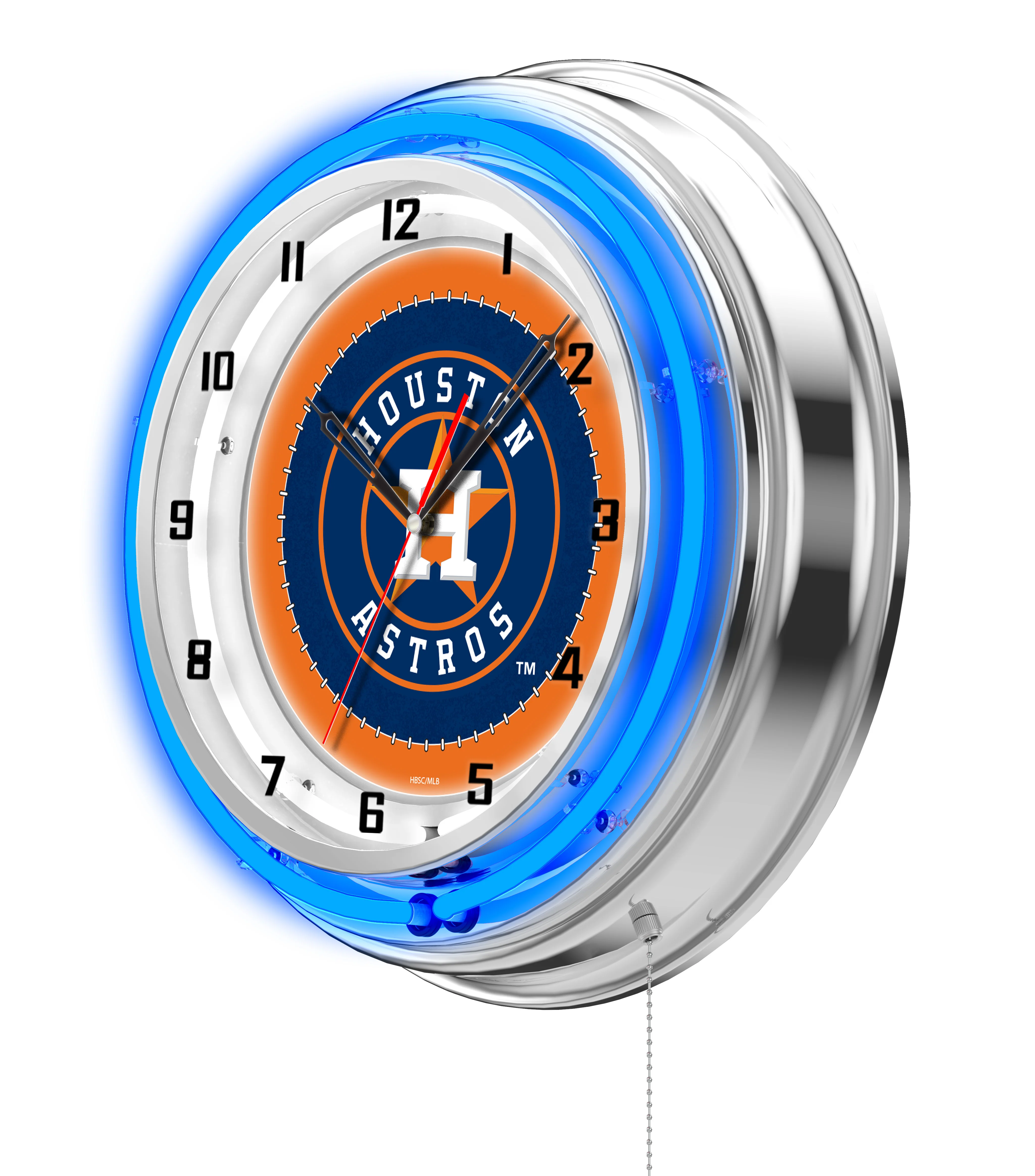 MLB Licensed 19" Double Neon Wall Clock - Image 34