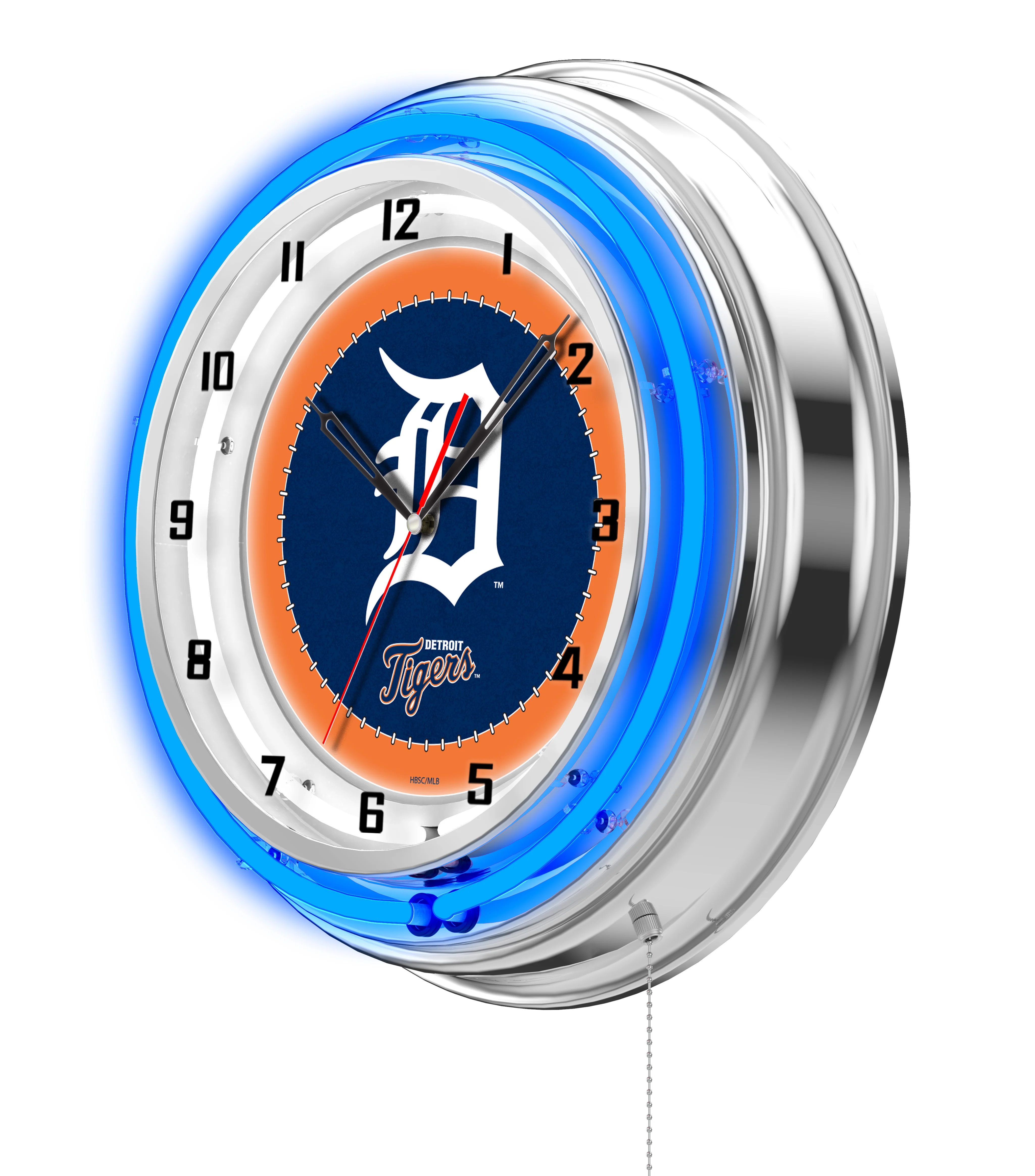 MLB Licensed 19" Double Neon Wall Clock - Image 36
