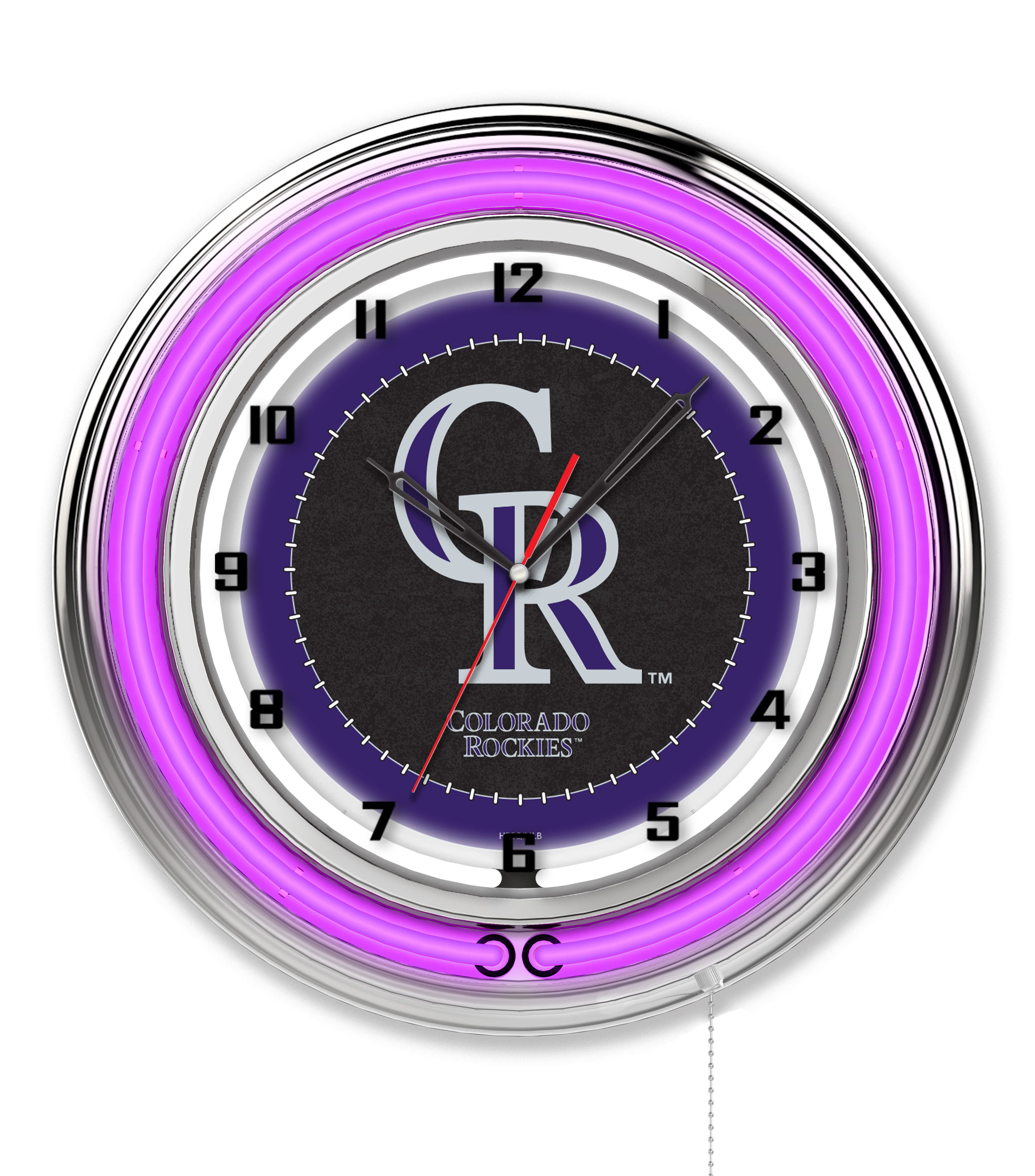 MLB Licensed 19" Double Neon Wall Clock - Image 39